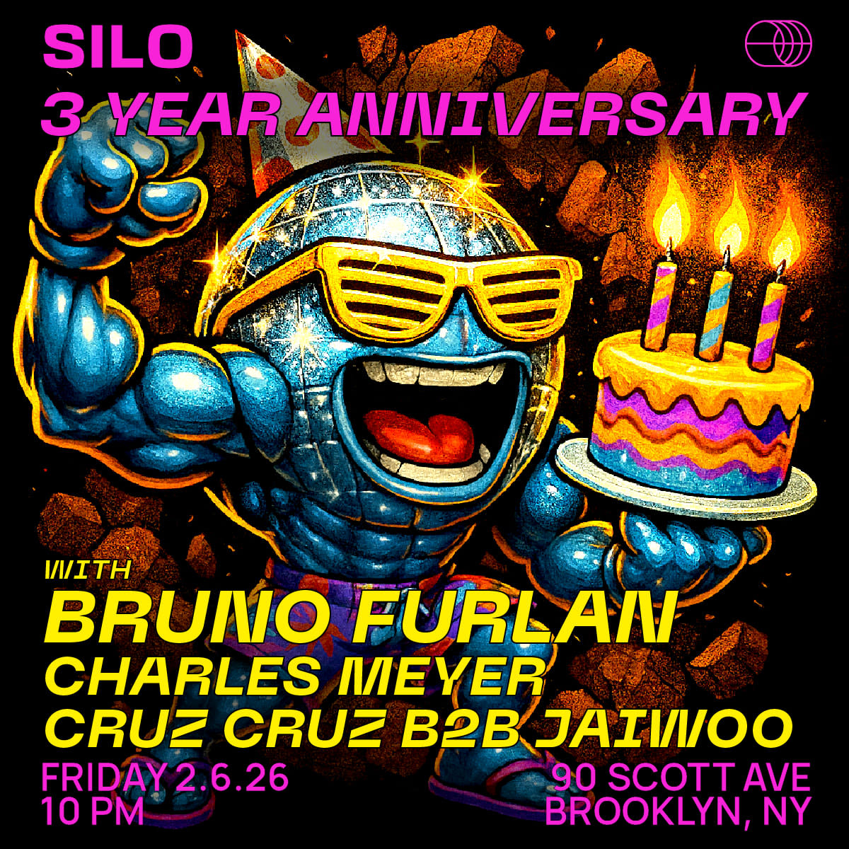 Silo Three Year Anniversary Feat. Bruno Furlan Cover