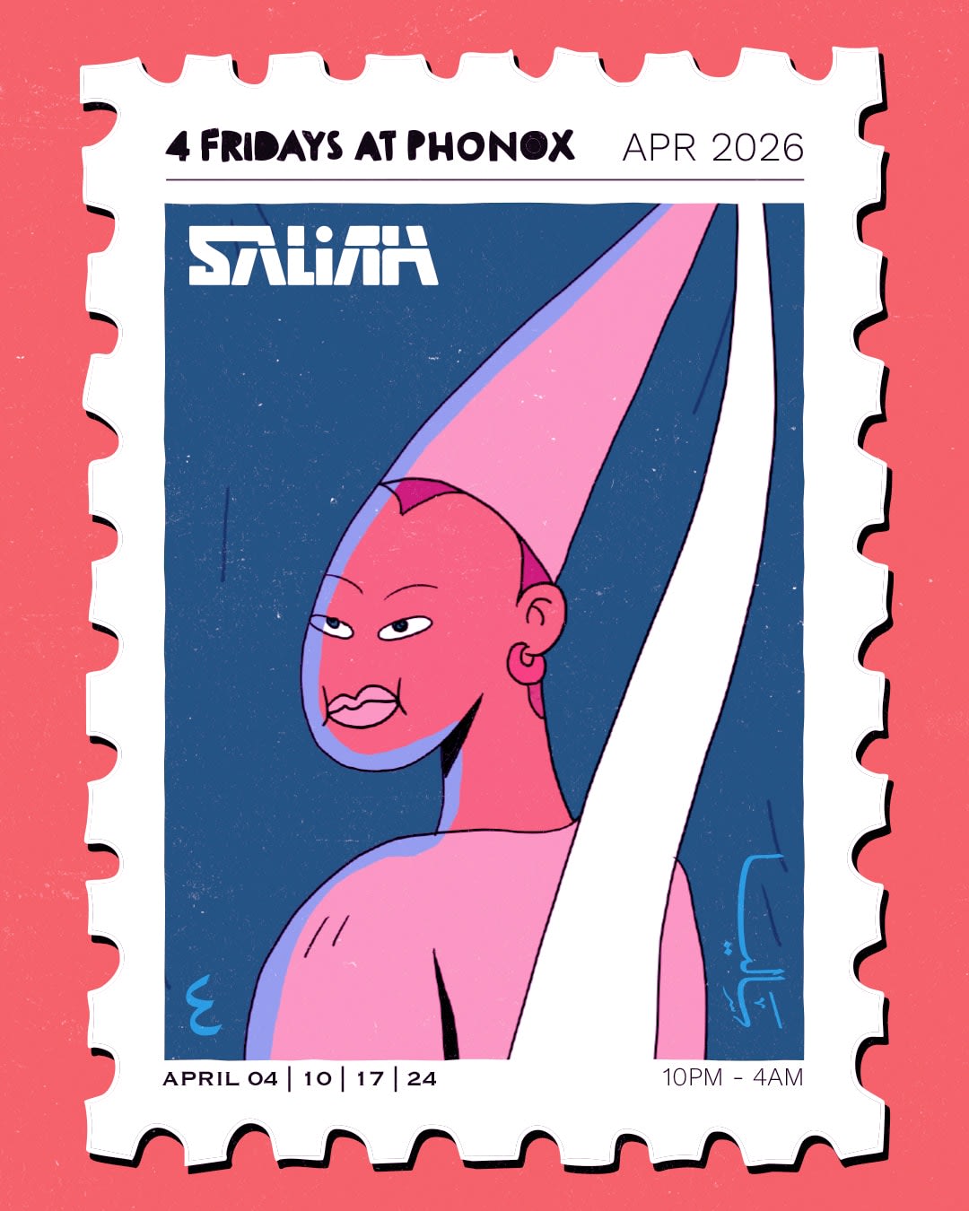 Saliah: 4 Fridays At Phonox (3rd April) Cover