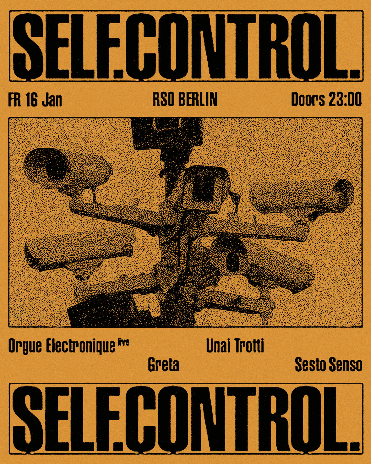 Self. Control. With Greta, Orgue Electronique Live, Unai Trotti & Sesto Senso Cover