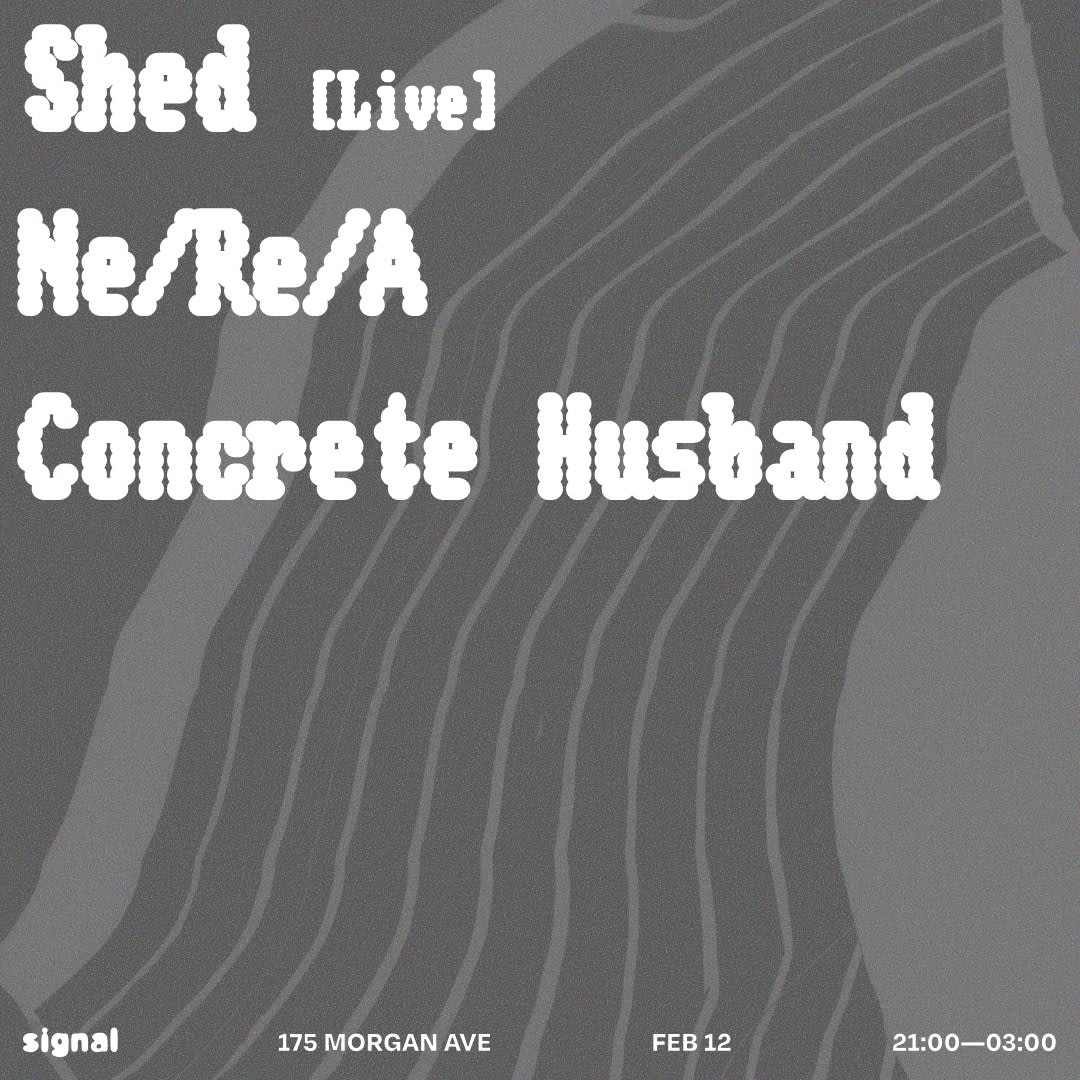 Shed (Live), Ne/Re/A, Concrete Husband Cover
