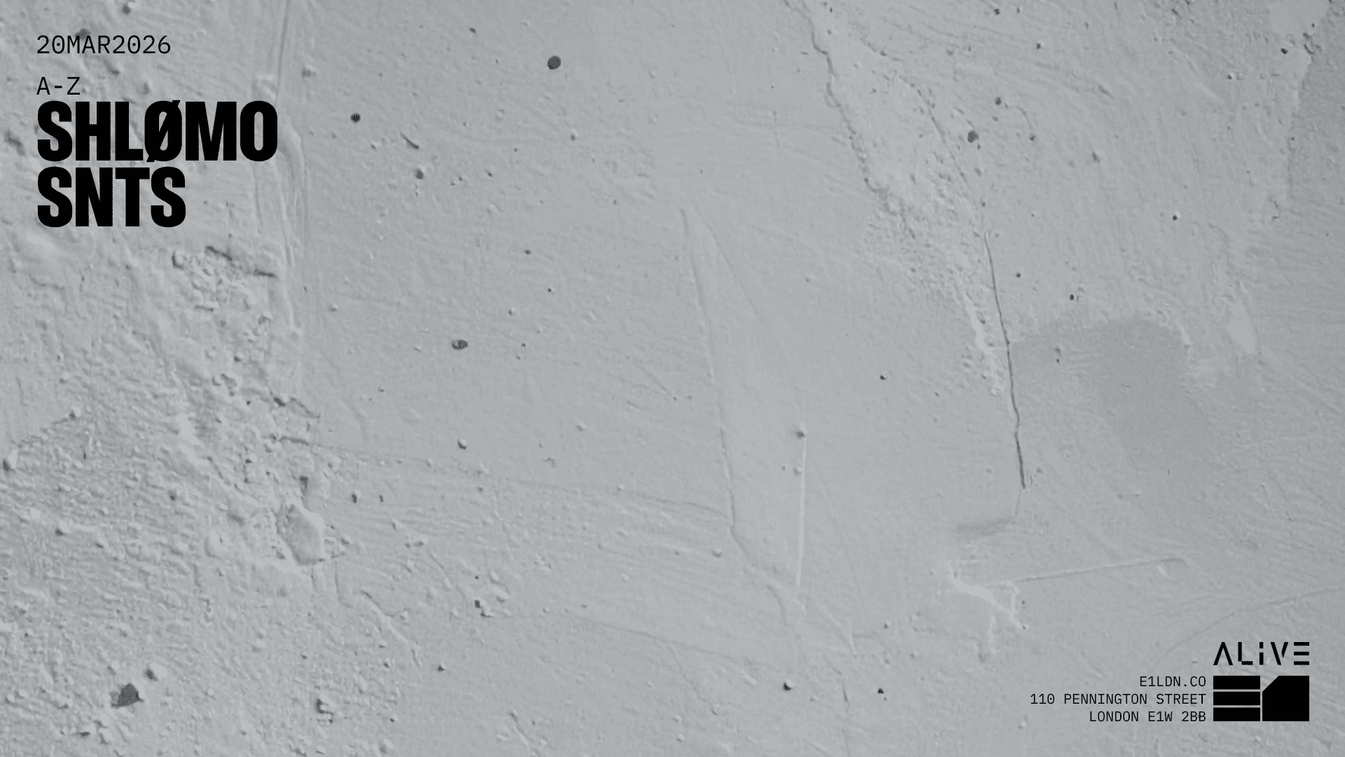 Shlømo & Snts Cover