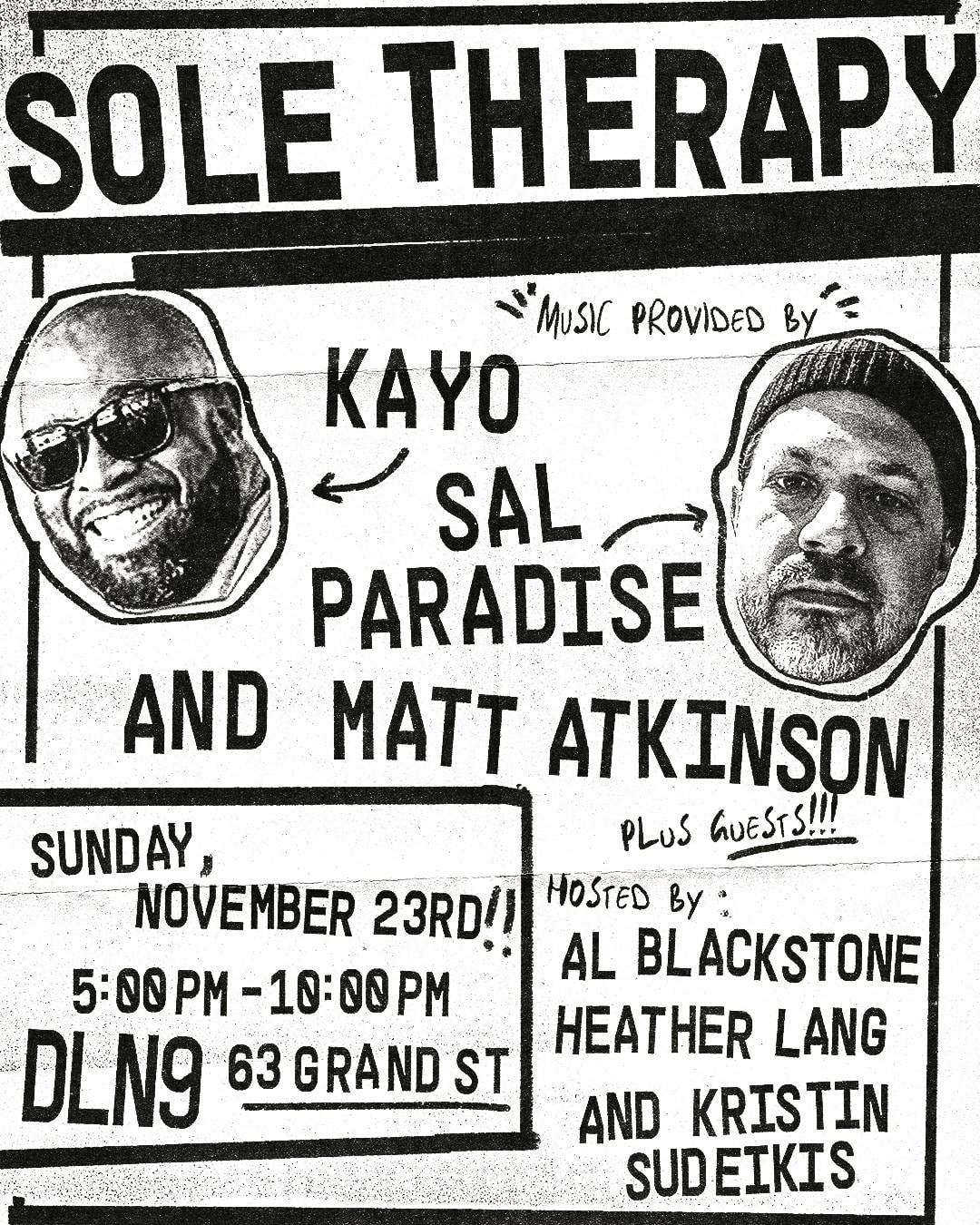 Sole Therapy With Djs Kayo, Sal Paradise, Matt Atkinson Cover