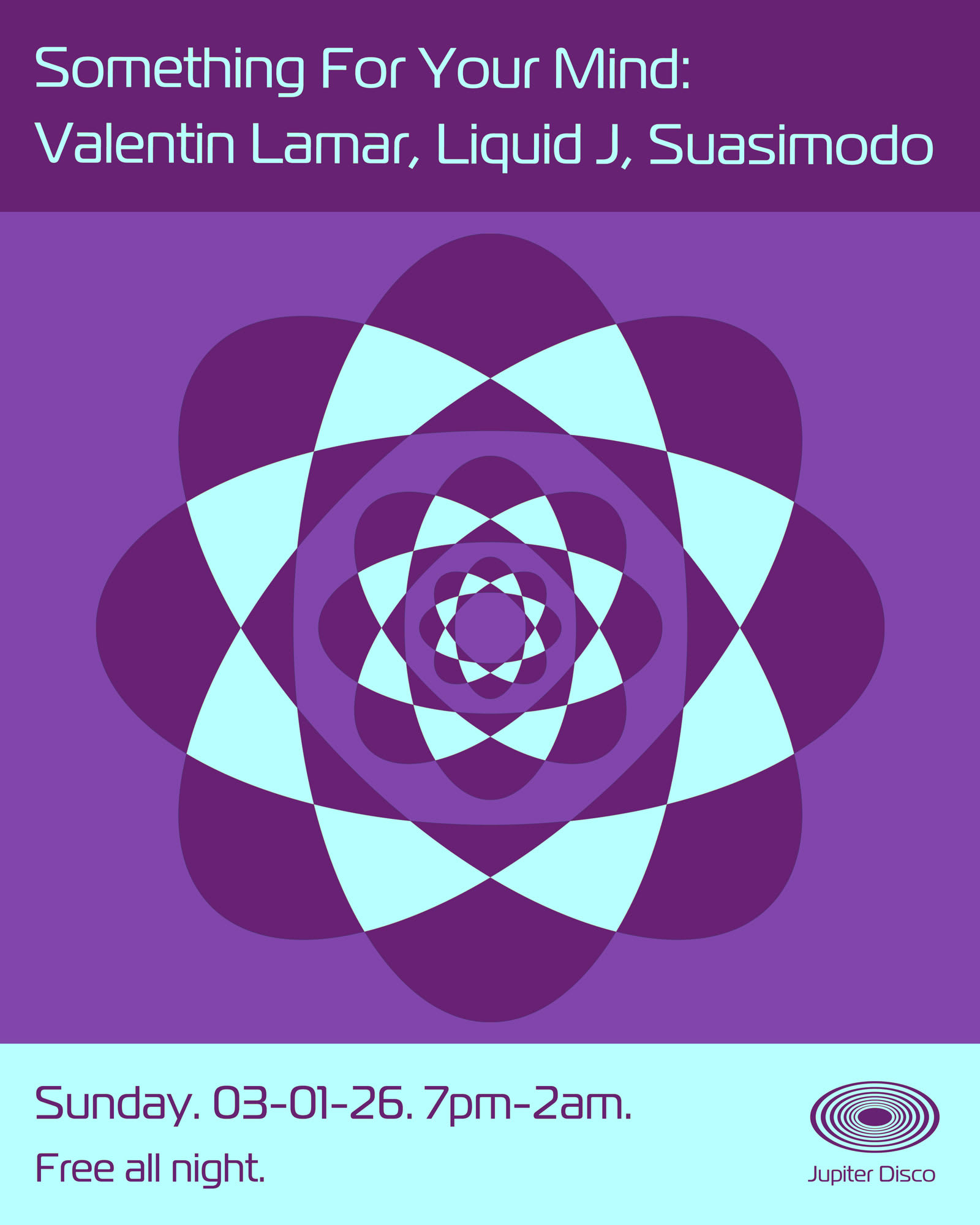 Something For Your Mind: Valentin Lamar, Liquid J, Suasimodo Cover
