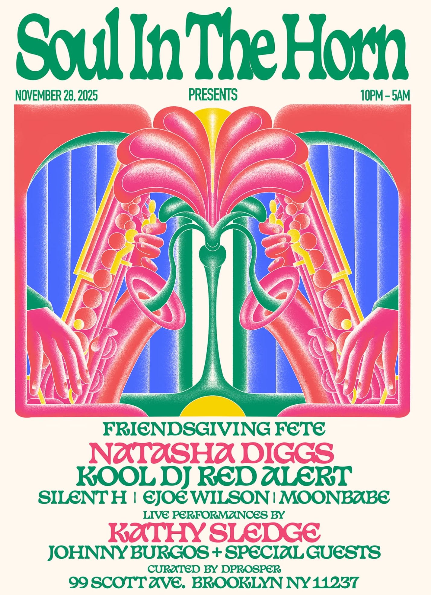 Soul In The Horn: Friendsgiving Fete Cover