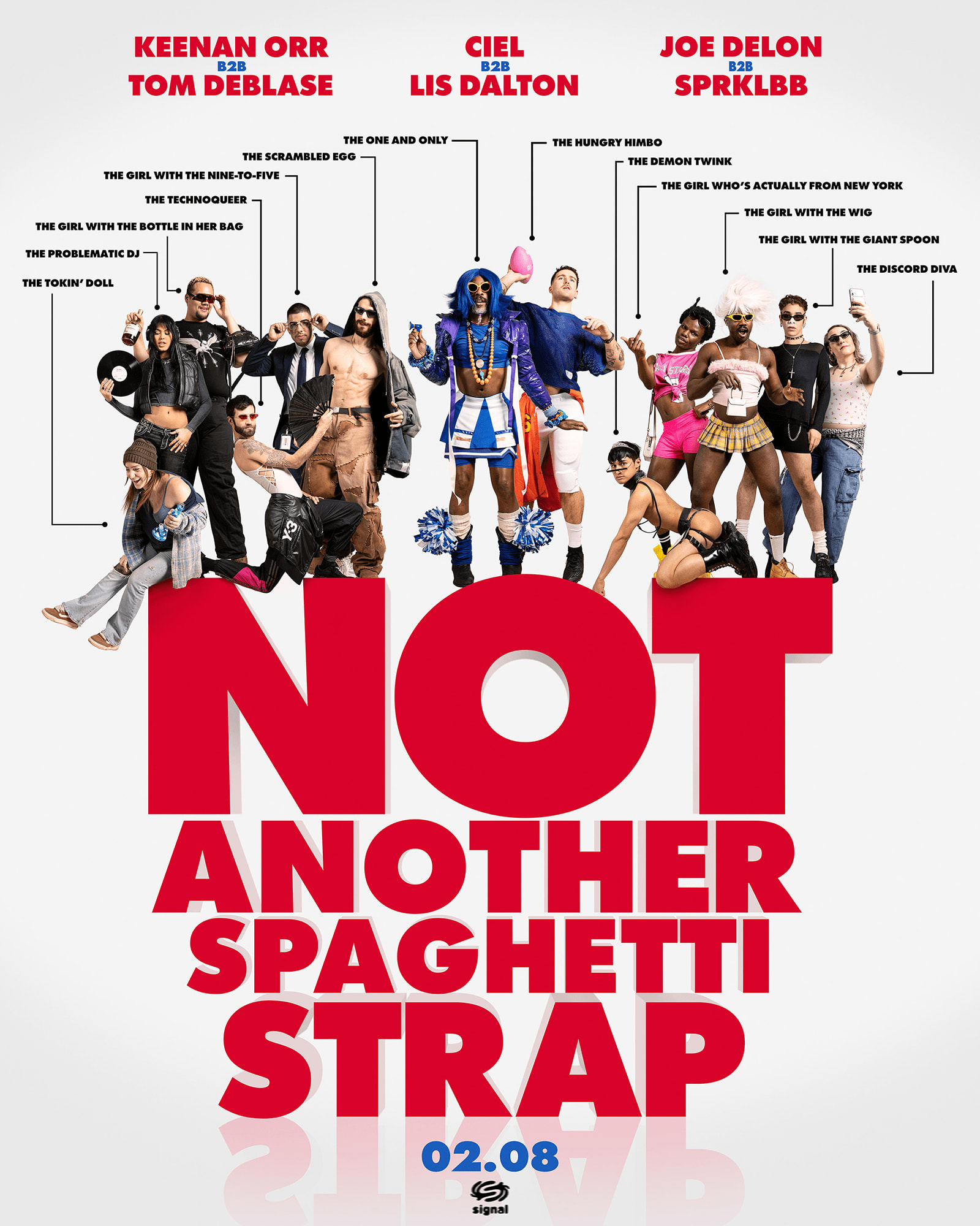 Spaghetti Strap: Ciel B2b Lis Dalton, Keenan Orr B2b Tom Deblase, Joe Delon B2b Sprklbb Cover