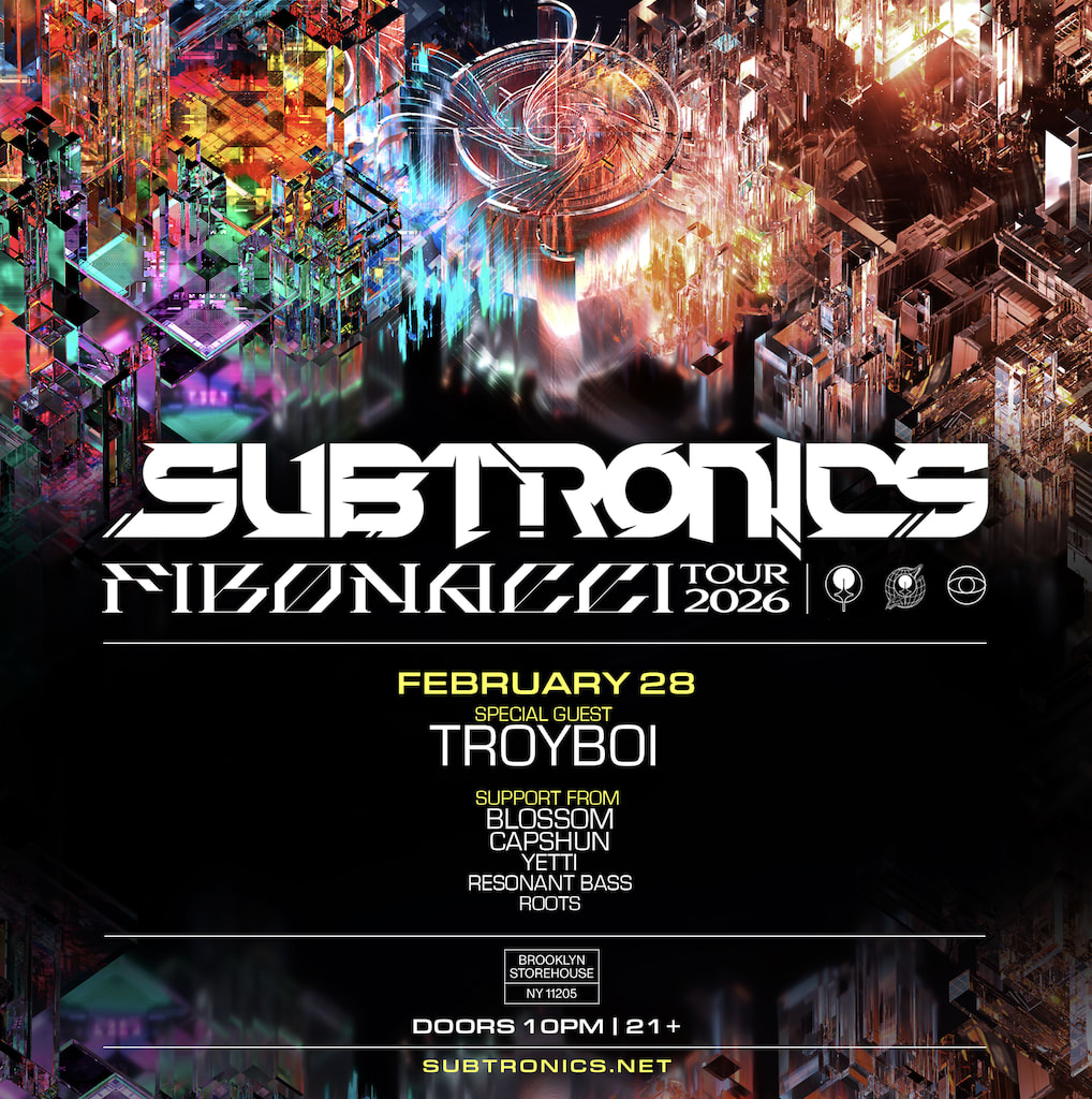 Subtronics Fibonacci Tour 2026 (Saturday) Cover