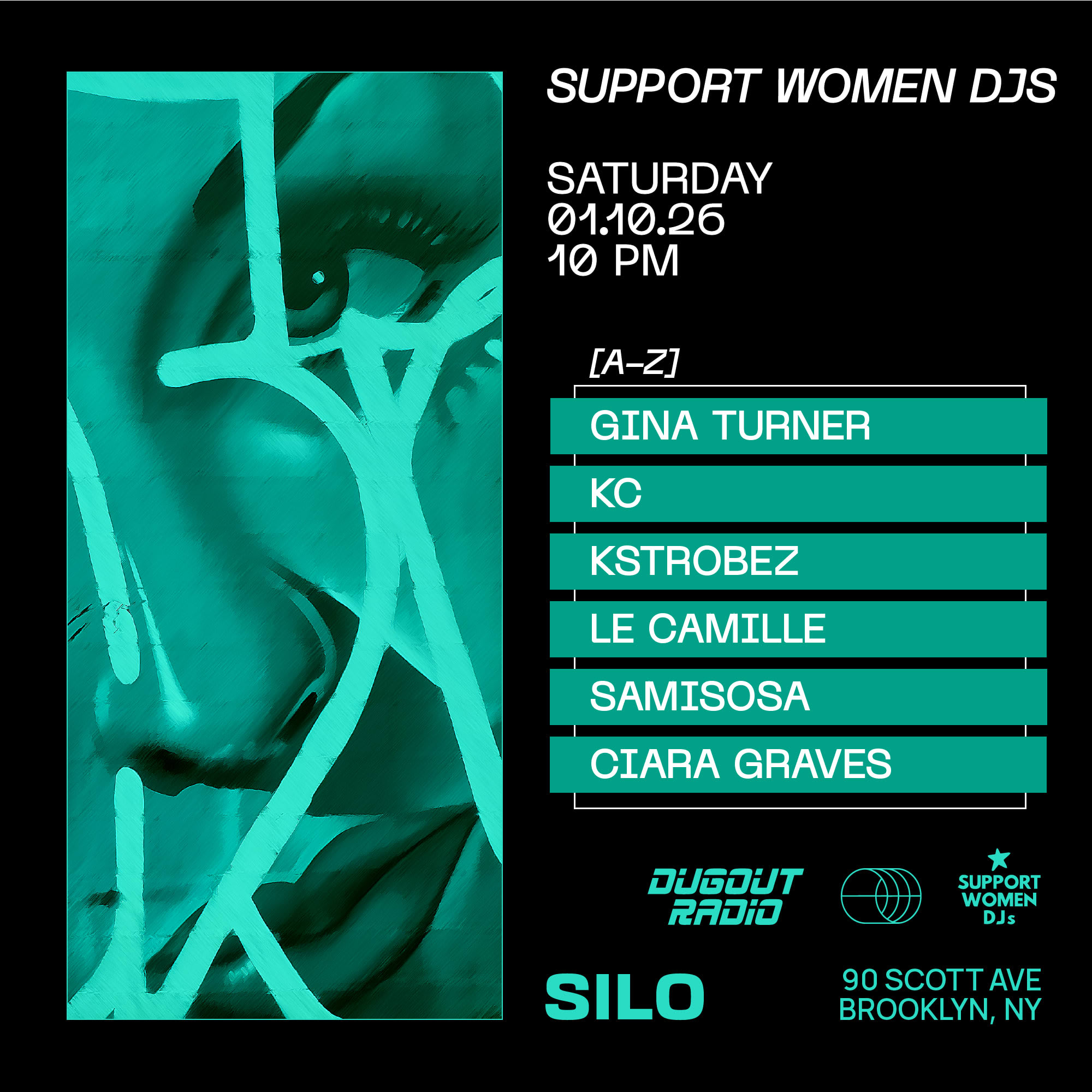 Support Women Djs X Dugout Radio Cover