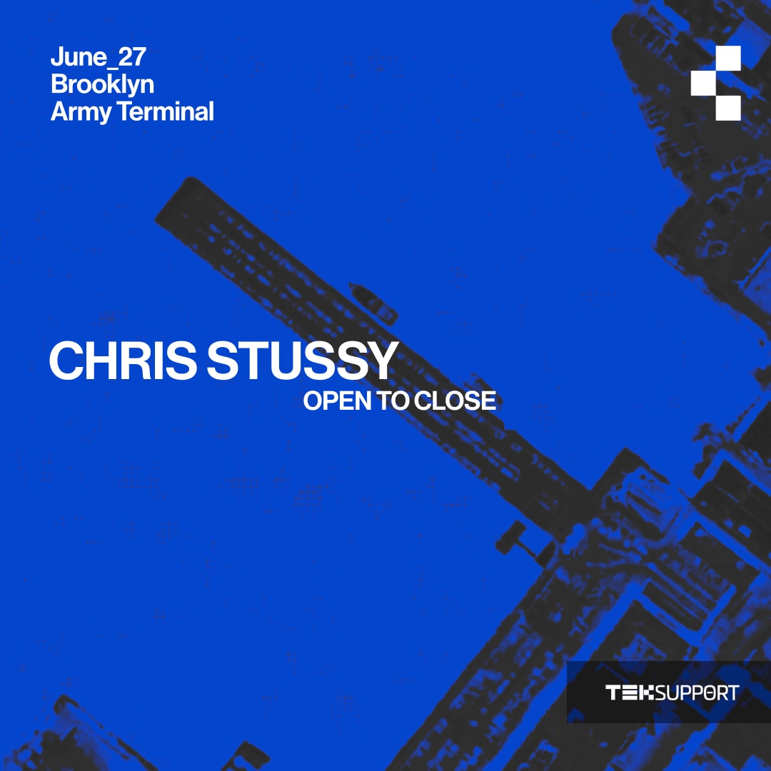 Teksupport: Chris Stussy (Open To Close) Cover