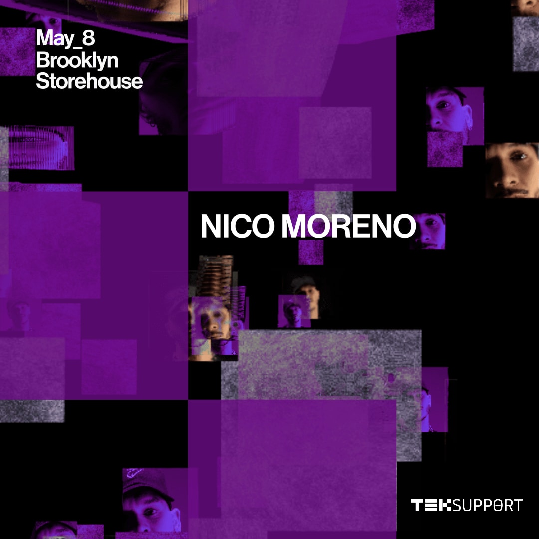 Teksupport: Nico Moreno Cover