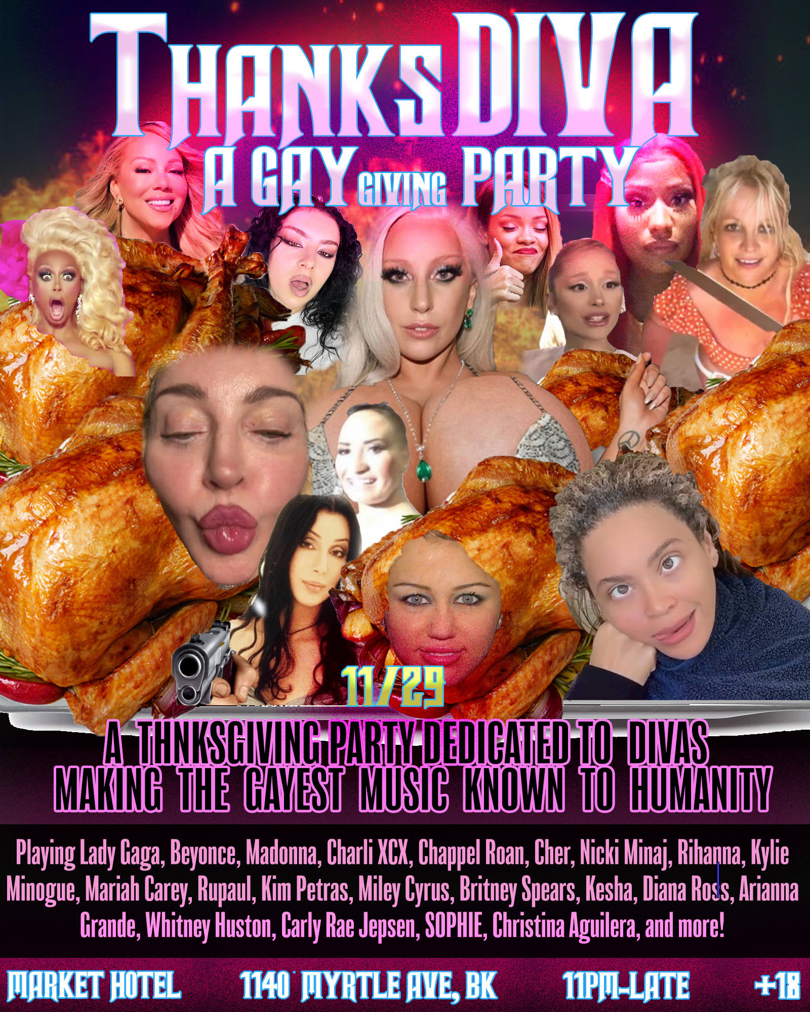 Thanksdiva: A Gaygiving Party Cover