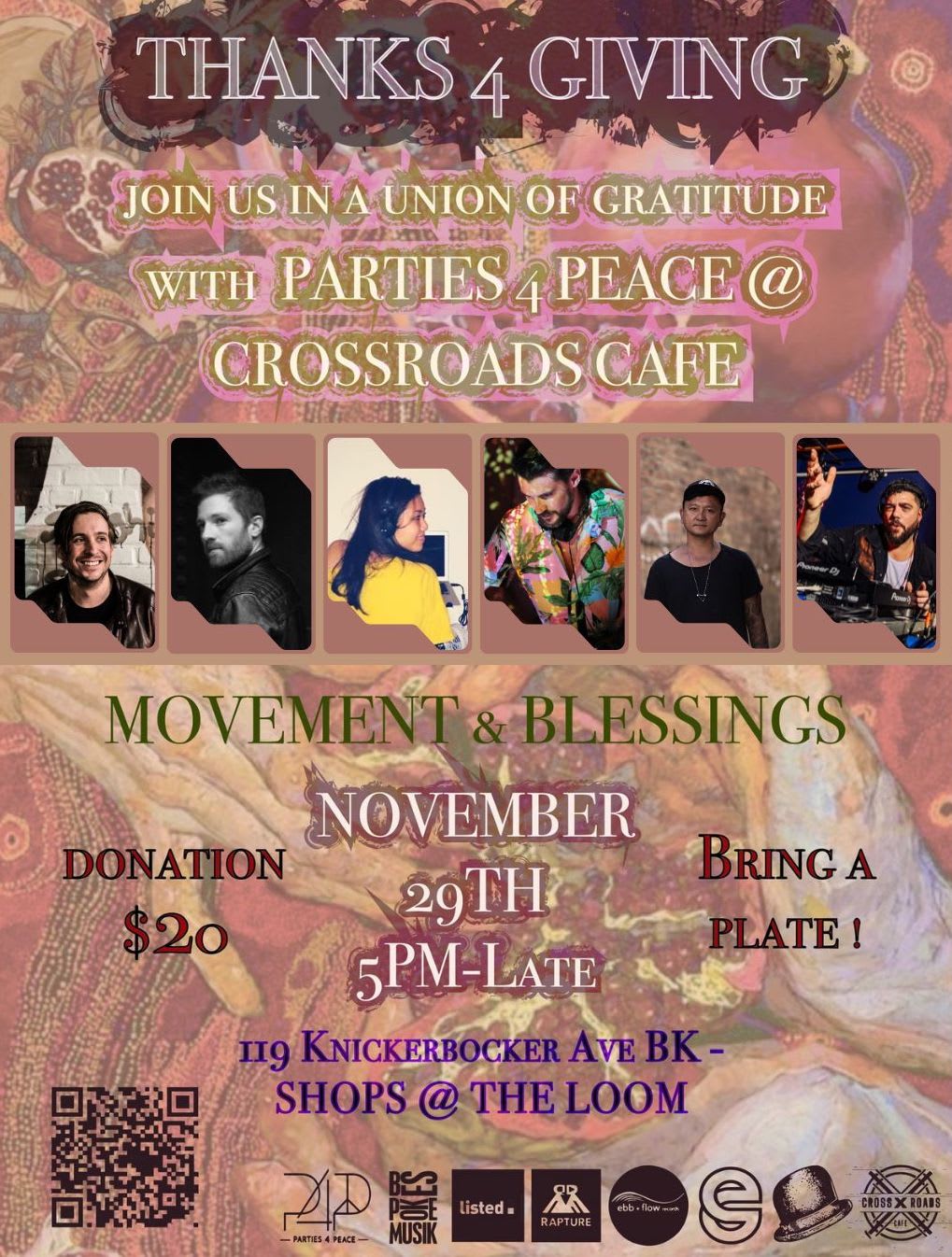 Thanks-4-Giving Dinner Party Cover