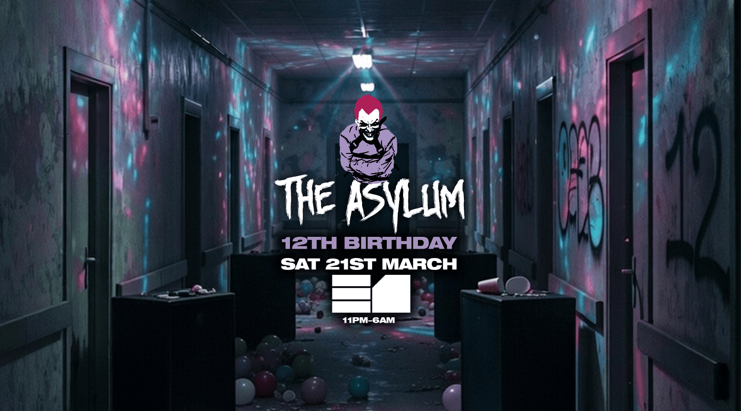 The Asylum 12th Birthday Cover