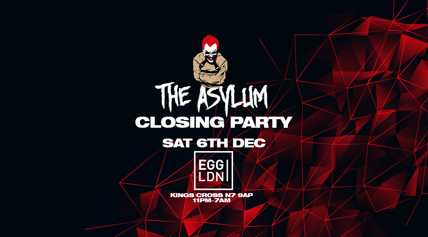 The Asylum Closing Party: Pioneer, Shenin Amara, Supa D Terminal 4, Coldsteps, Marcus Nasty Cover