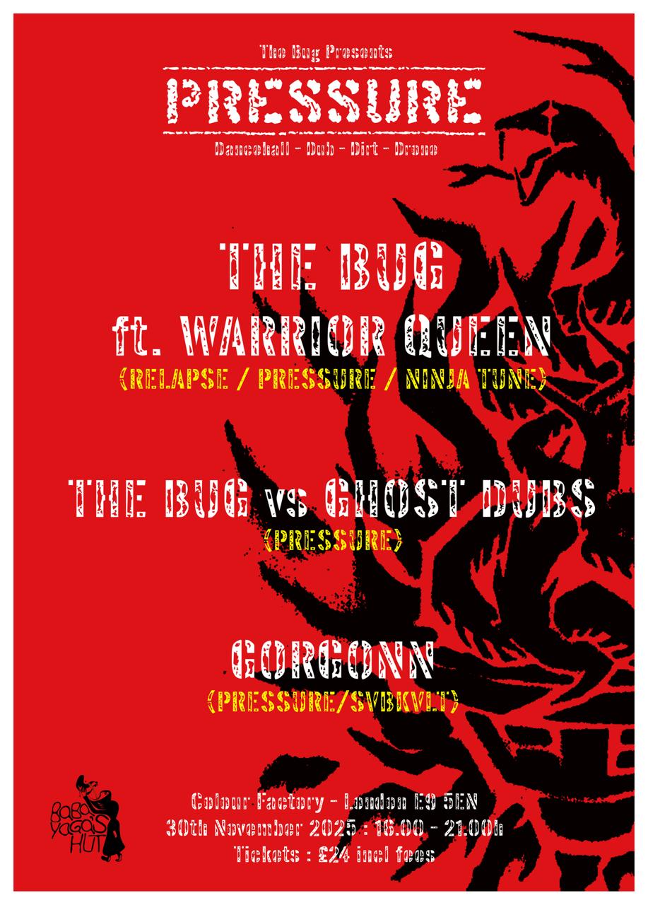 The Bug Featuring Warrior Queen + Ghost Dubs Cover