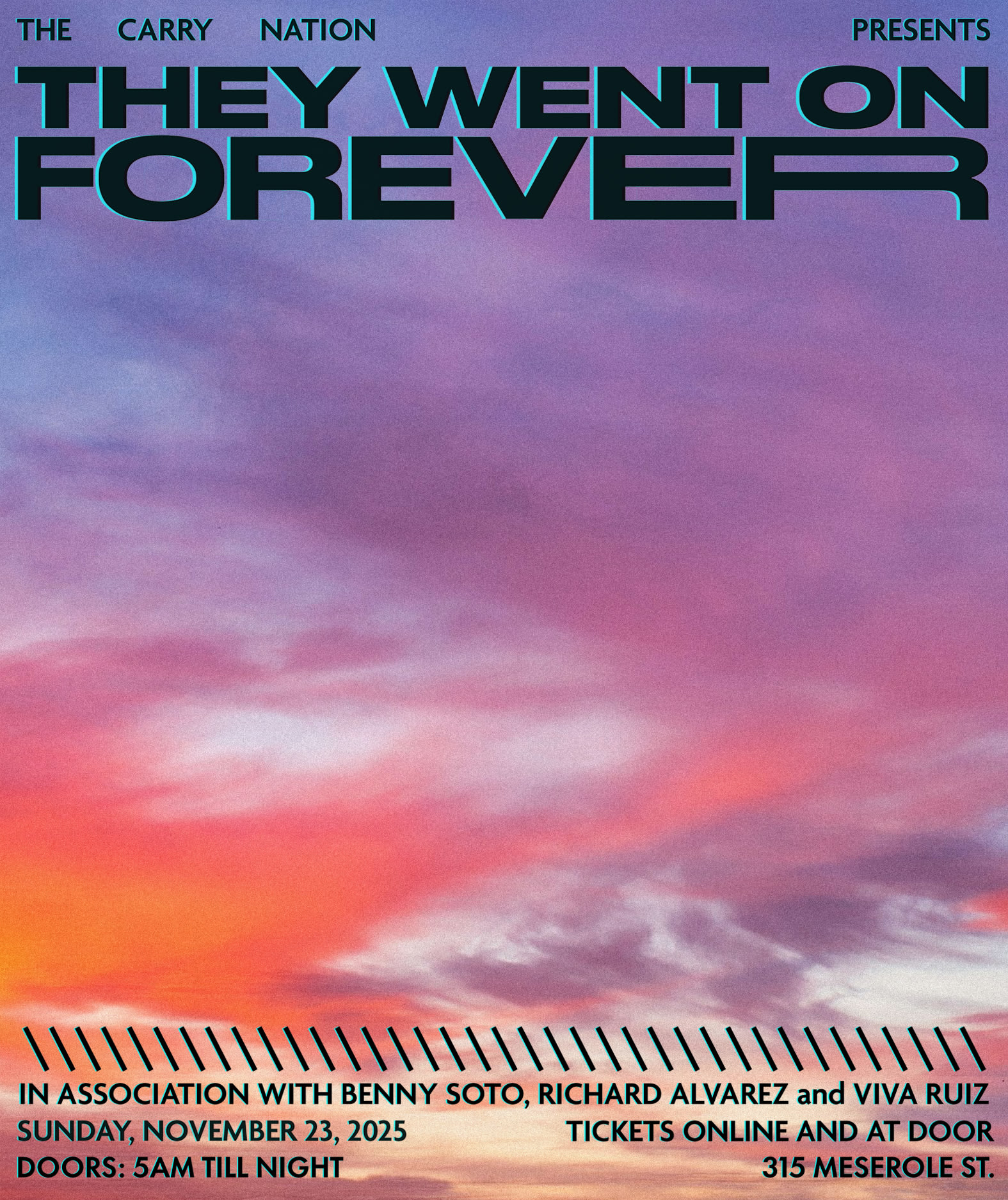 The Carry Nation: They Went On Forever Cover
