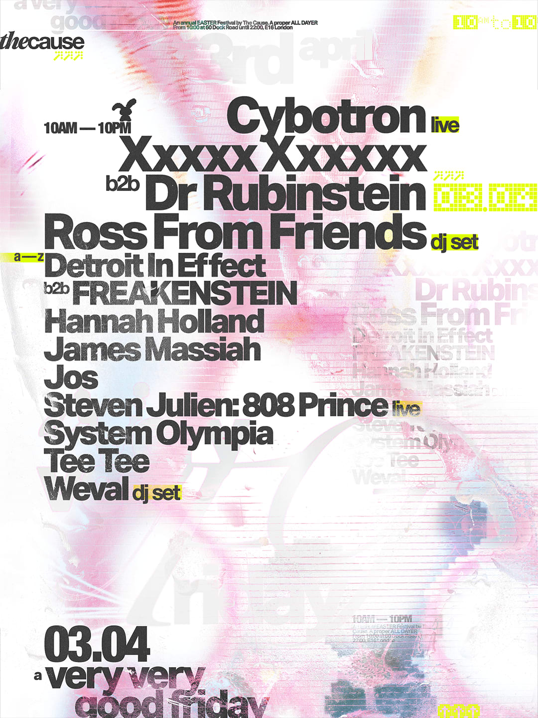 The Cause X 2026: A Very Very Good Friday Cover