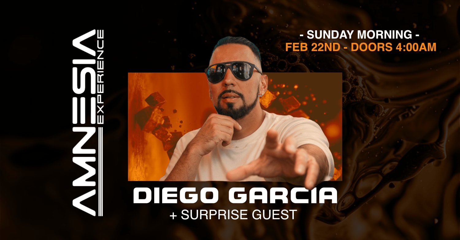 The Official After Party - Diego Garcia - Surprise Guest Cover