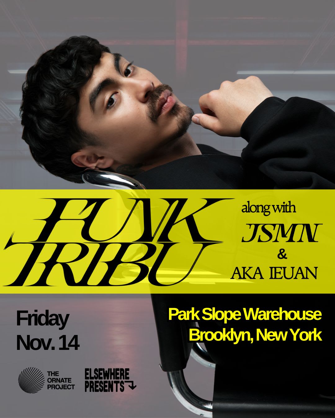 The Ornate Project & Elsewhere: Funk Tribu (Warehouse Event) Cover