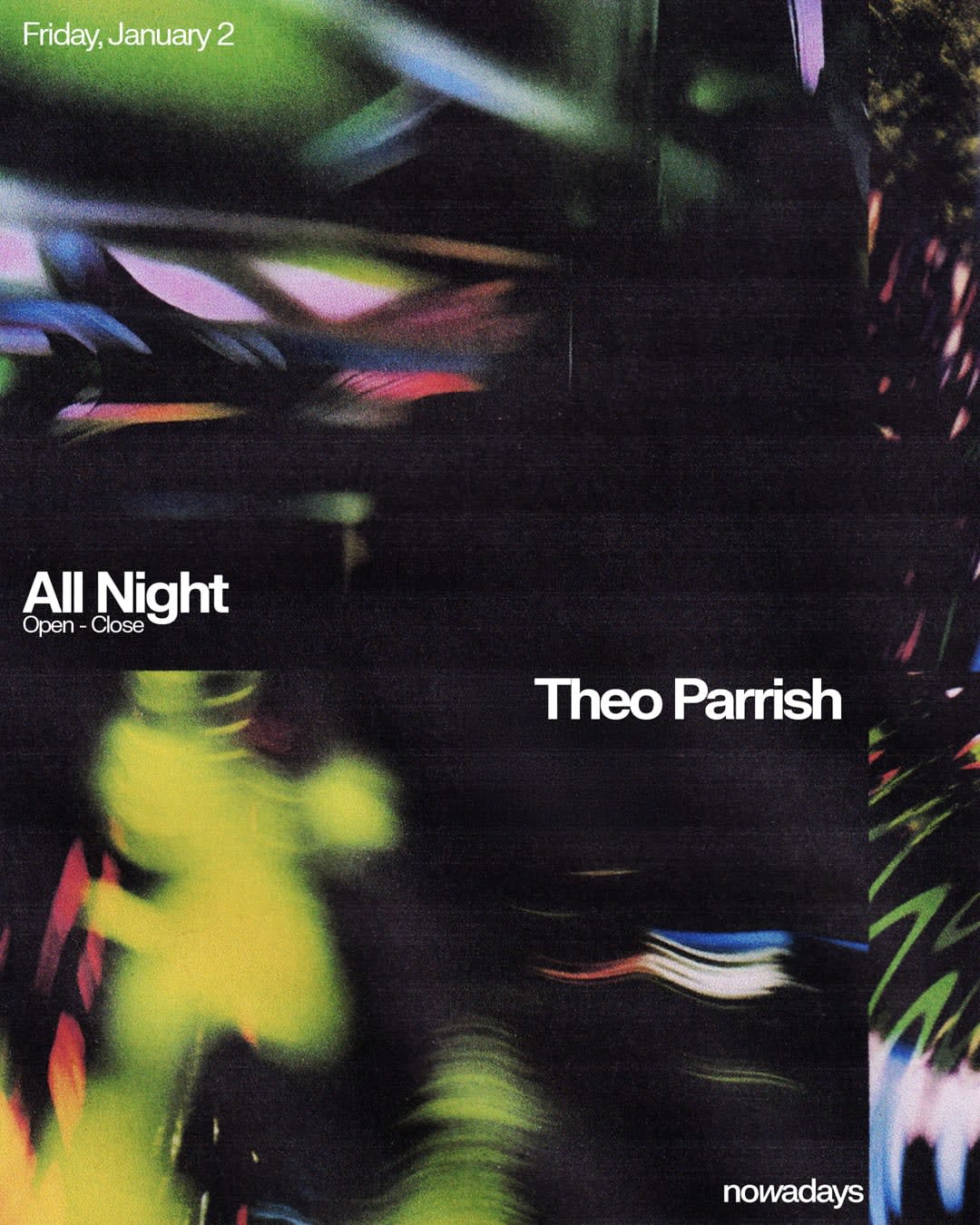 Theo Parrish All Night Cover