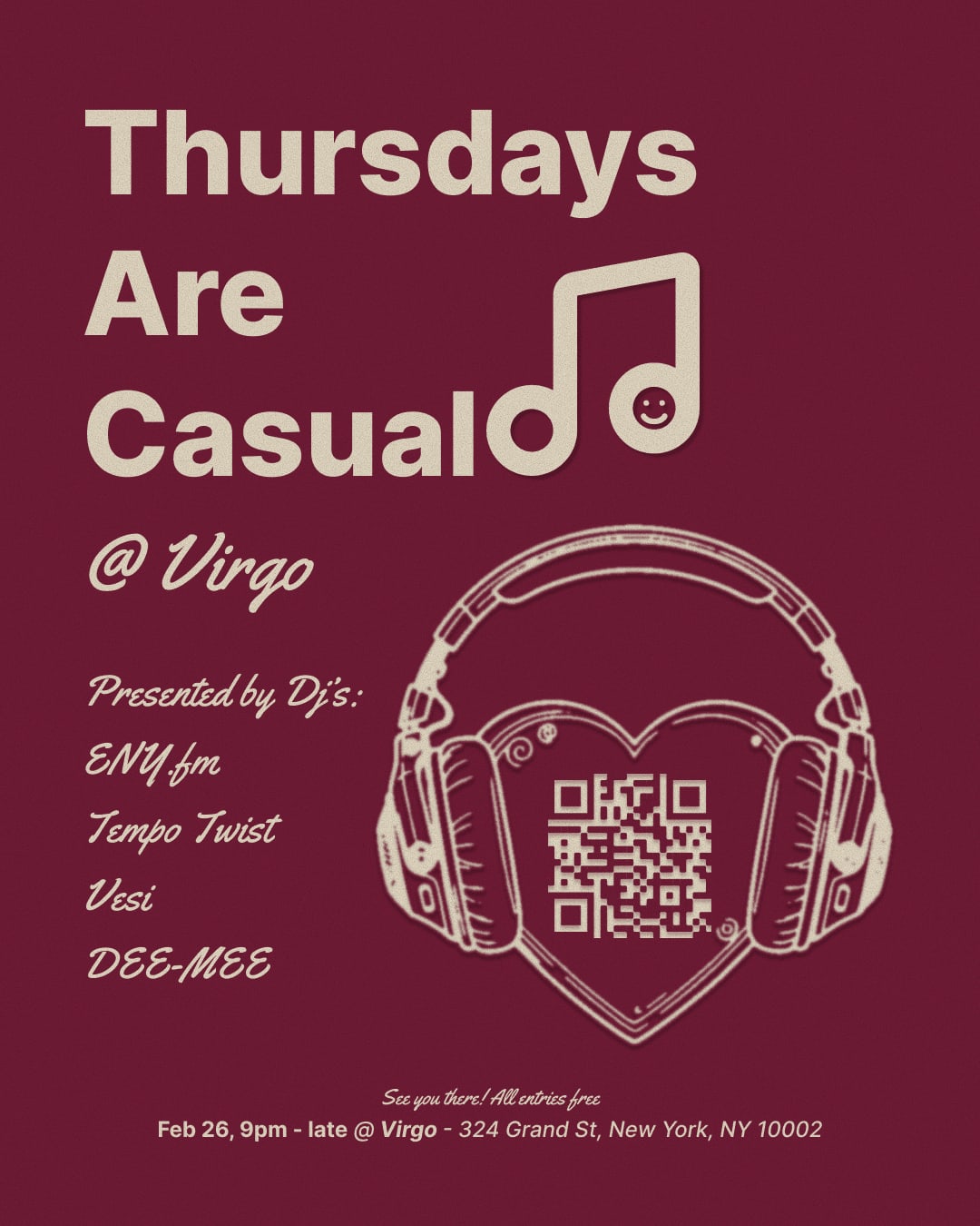 Thursdays Are Casual Cover