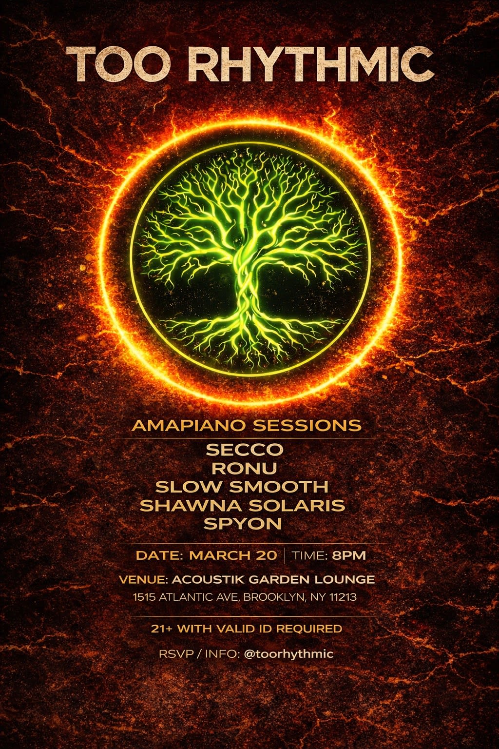 Too Rhythmic Presents: Amapiano Sessions Cover