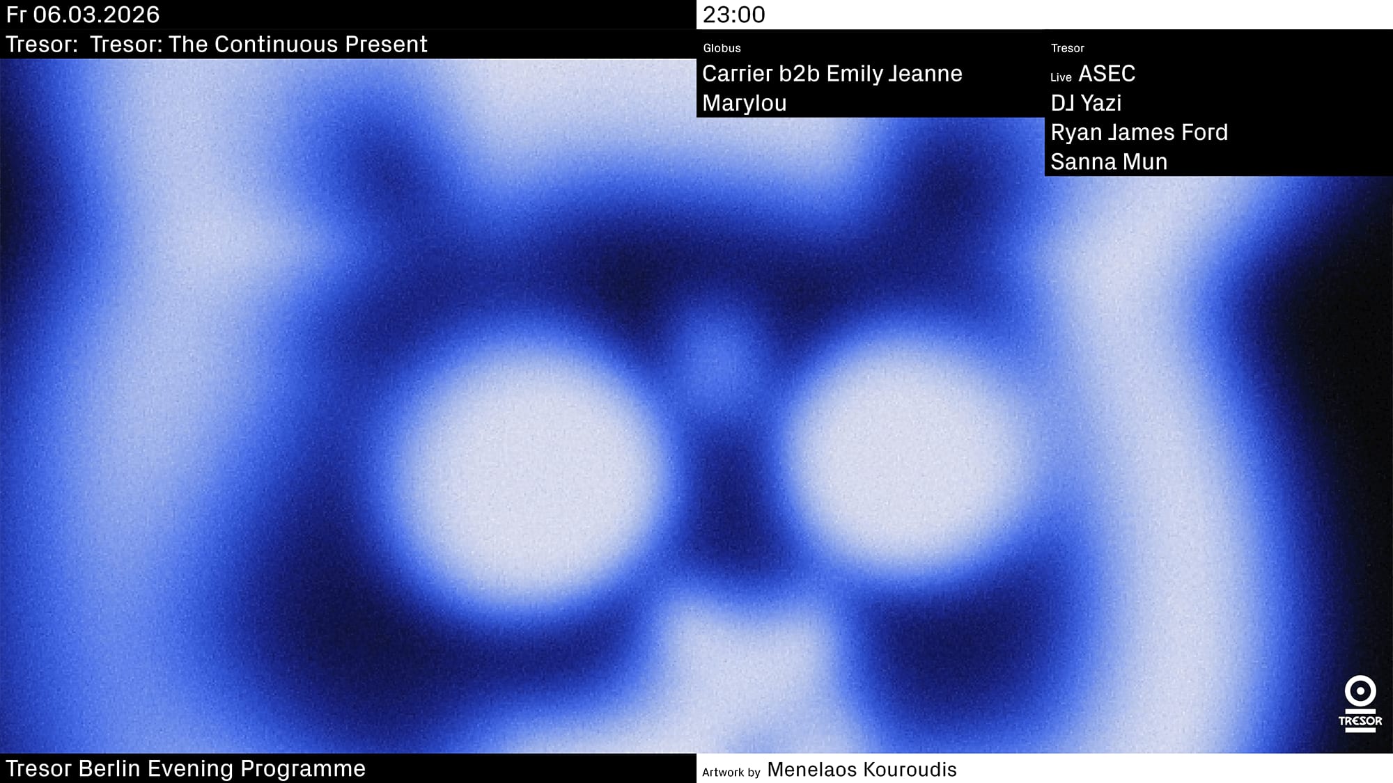 Tresor: The Continuous Present Cover
