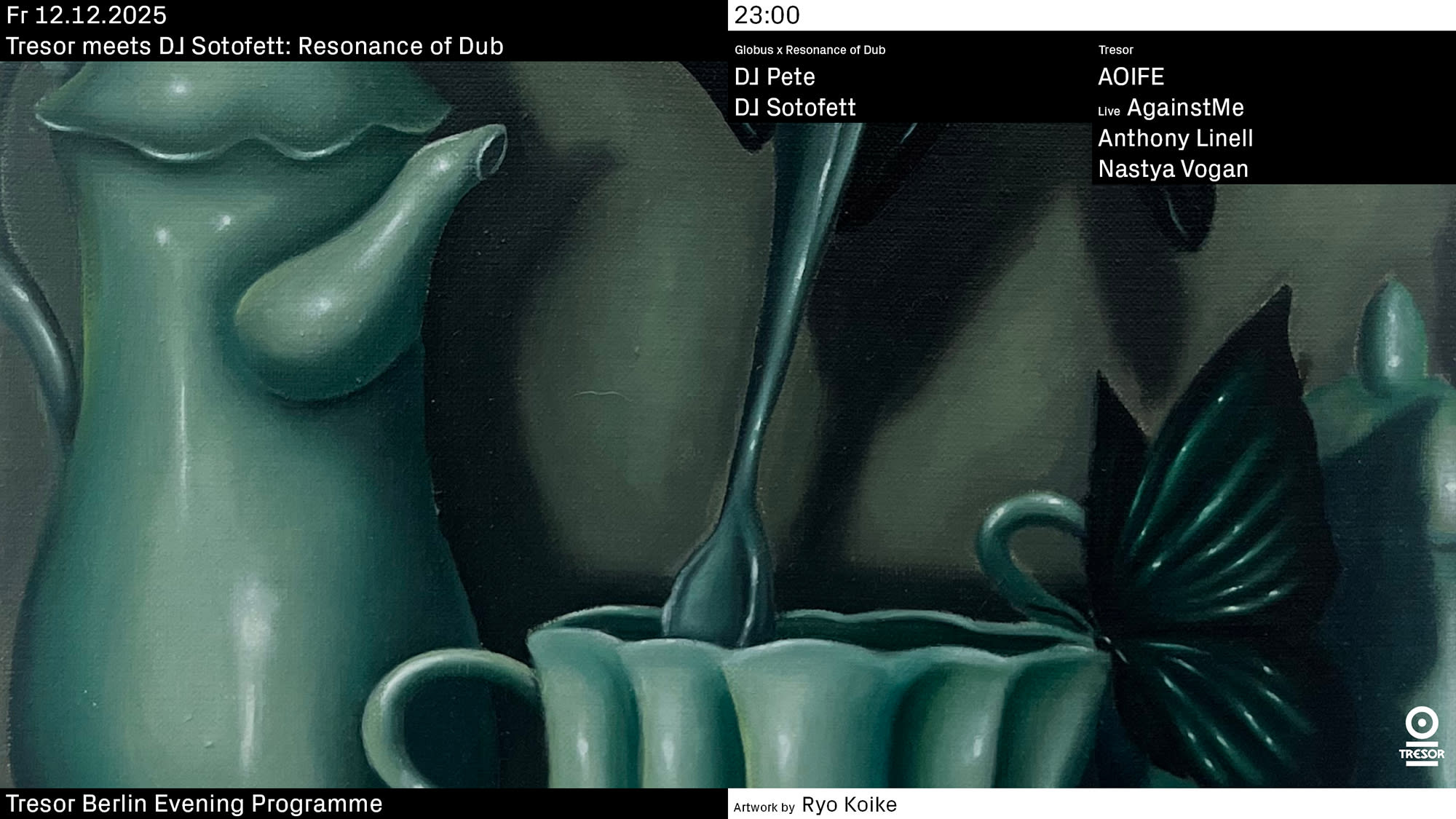 Tresor Meets Dj Sotofett: Resonance Of Dub Cover