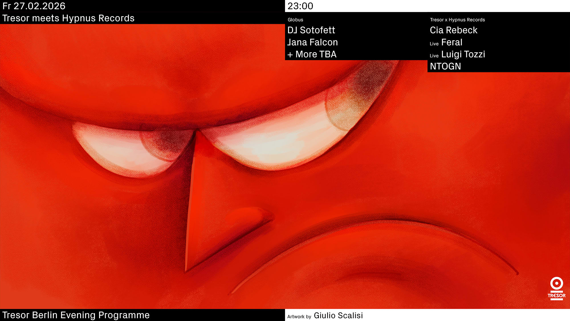 Tresor Meets Hypnus Records Cover