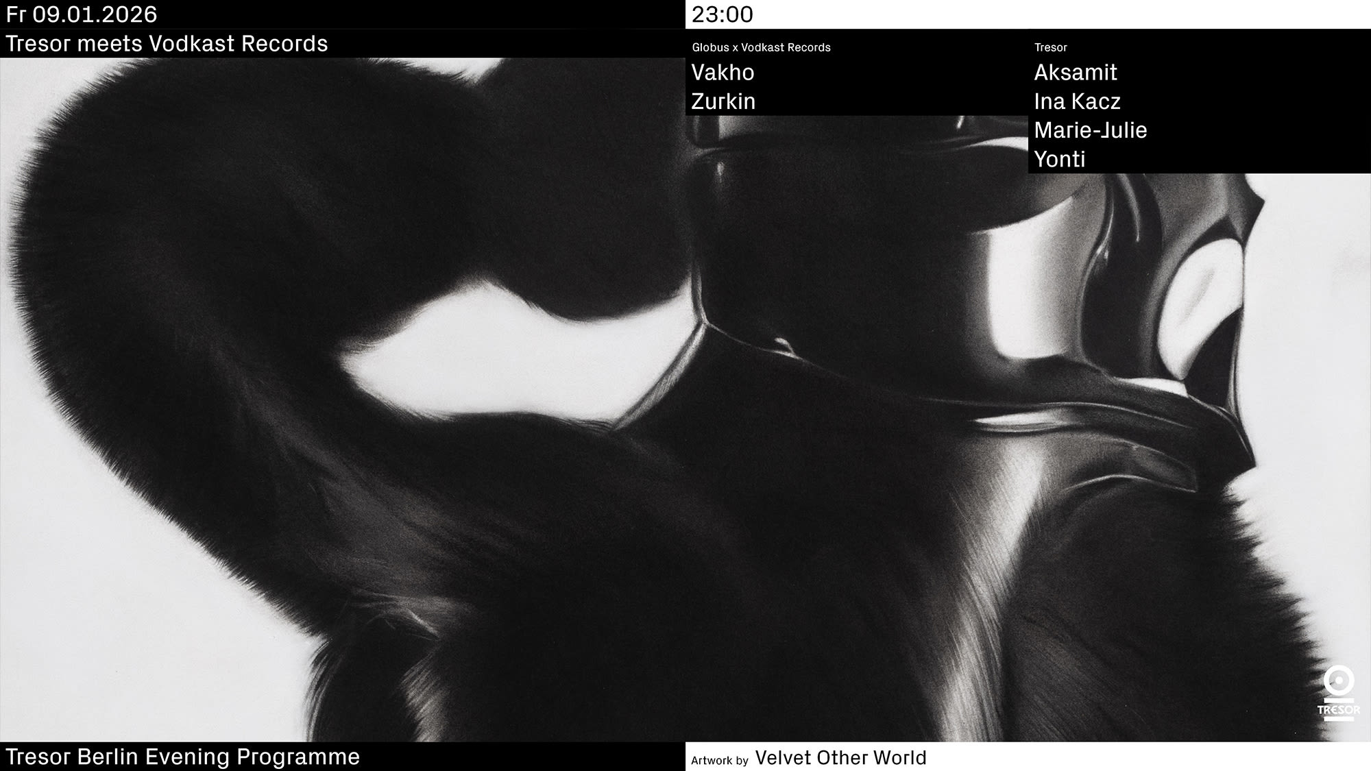 Tresor Meets Vodkast Records Cover