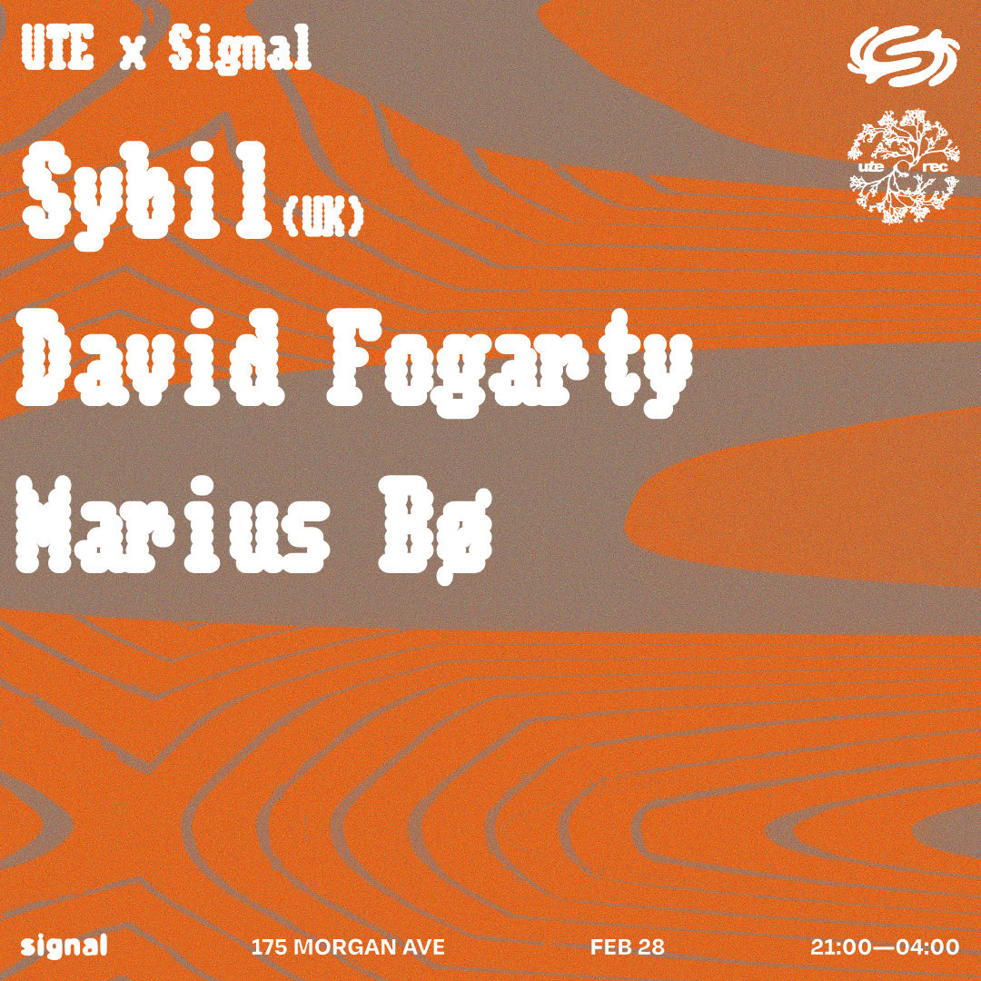 Ute Showcase: Sybil (Uk), Marius Bø, David Fogarty Cover