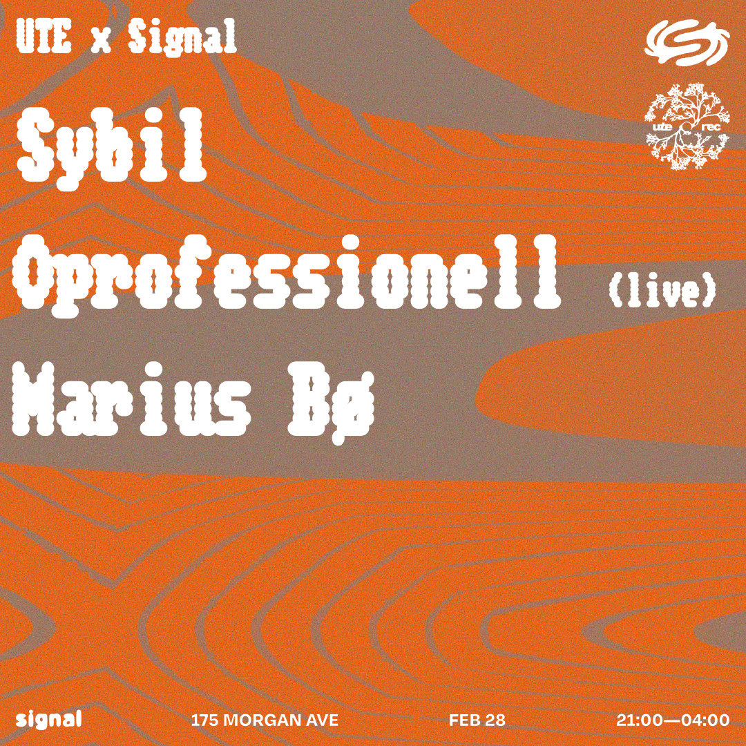 Ute Showcase: Sybil (Uk), Marius Bø, Oprofessionell Cover