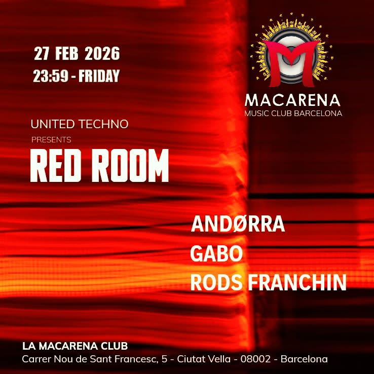 United Techno Presents Red Room Vs Undrgrnd Cover