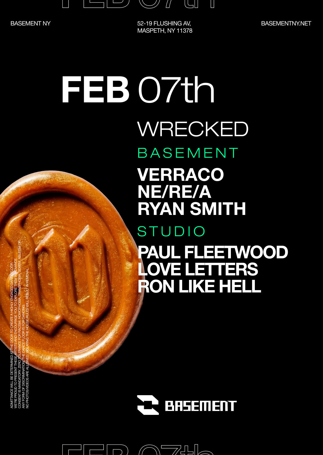 Wrecked: Verraco / Ne/Re/A / Ryan Smith / Paul Fleetwood / Love Letters / Ron Like Hell Cover