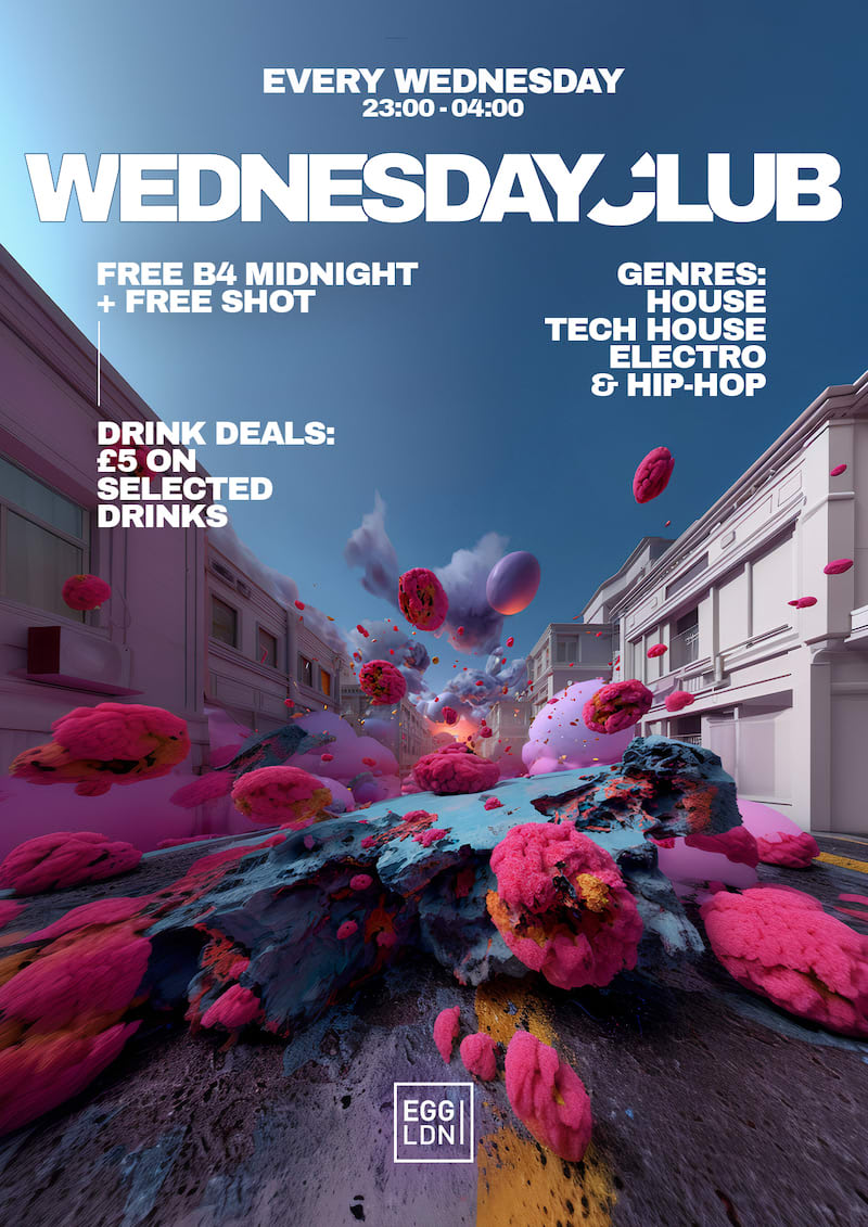 Wednesday Club: House, Tech House, Electro & Hip Hop Cover
