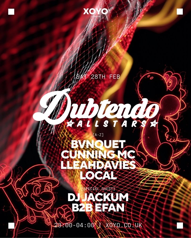 Xoyo Presents: Dubtendo Allstars Cover