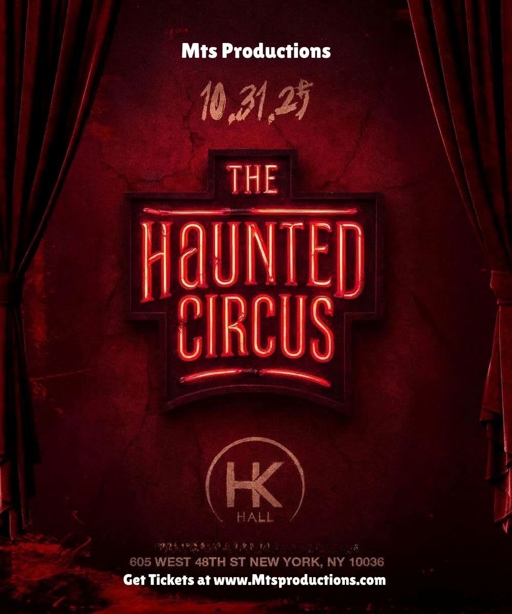 [Cancelled] Hk Hall Halloween Haunted Circus 2025 - The Haunting Of Hk Hall Cover