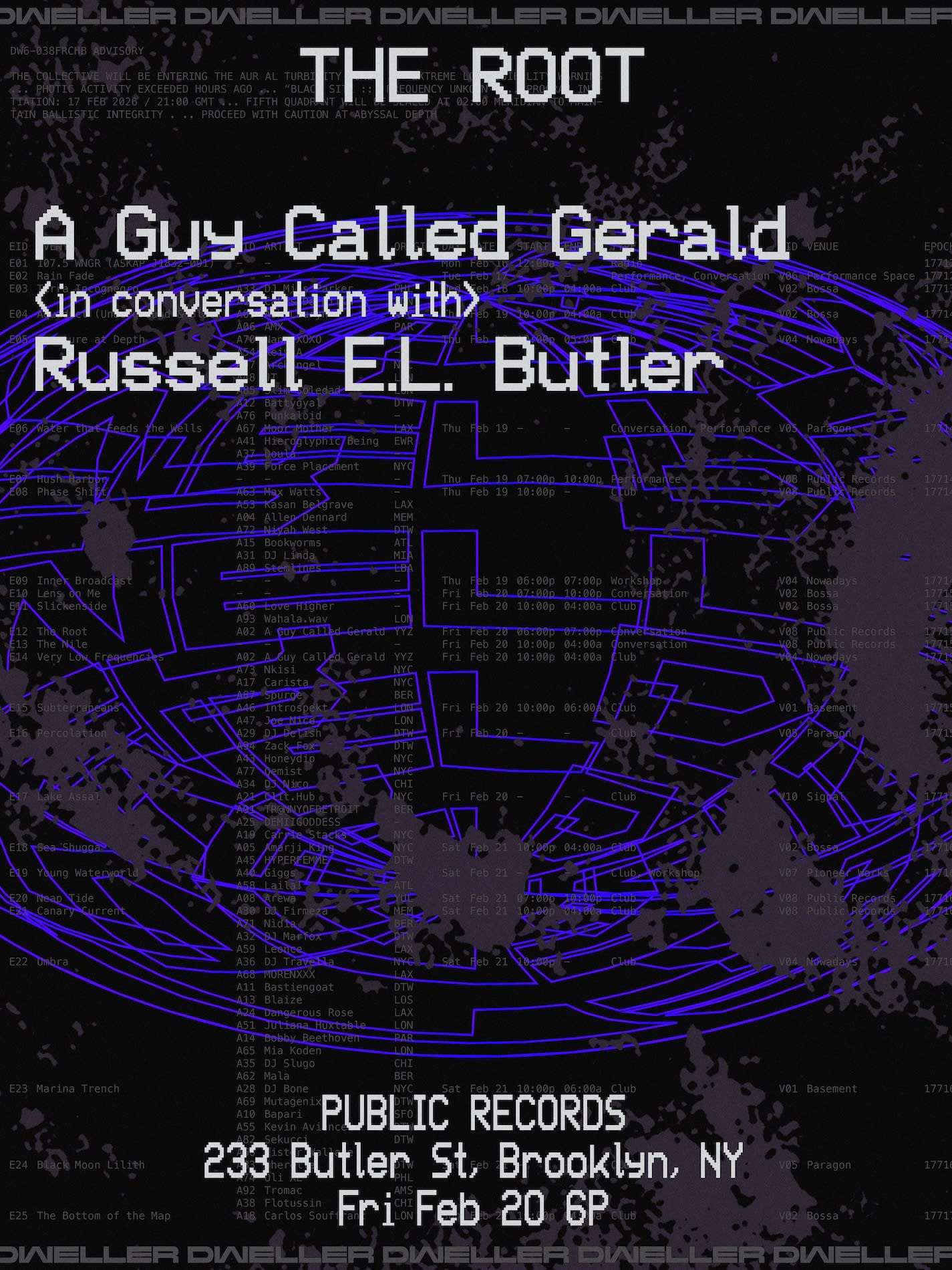 [Dweller] The Root: In Conversation With A Guy Called Gerald [Upstairs] Cover