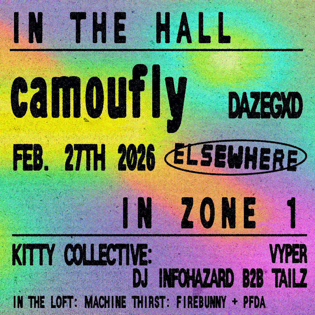 Camoufly, Dazegxd, Kitty Collective: Vyper, Dj Infohazard + Tailz, Machine Thirst Cover