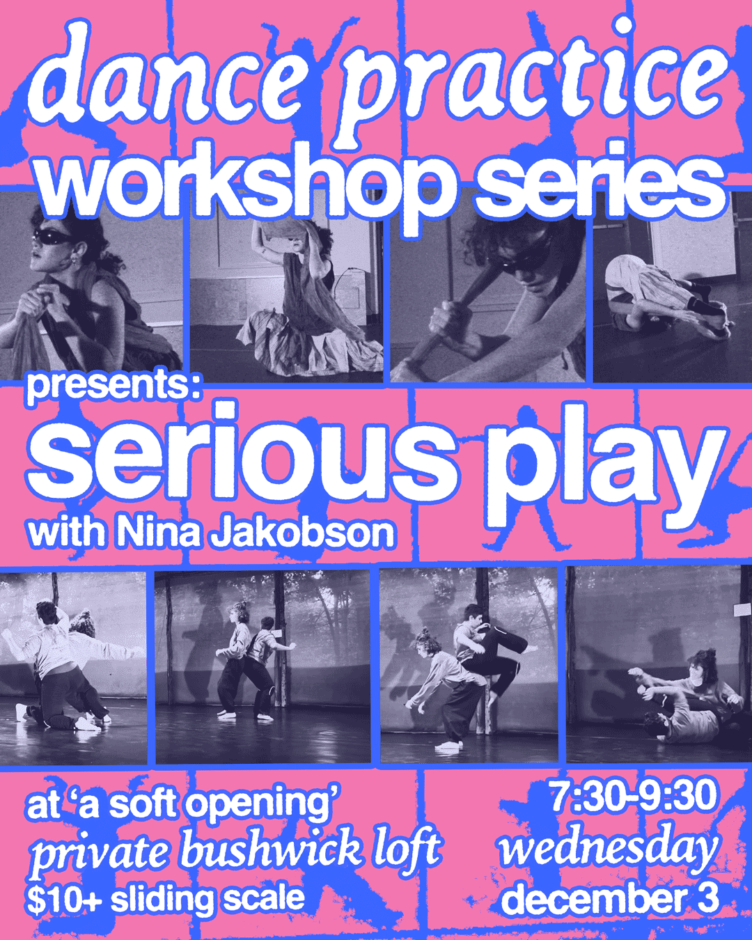 Dance Practice Presents: Serious Play Cover