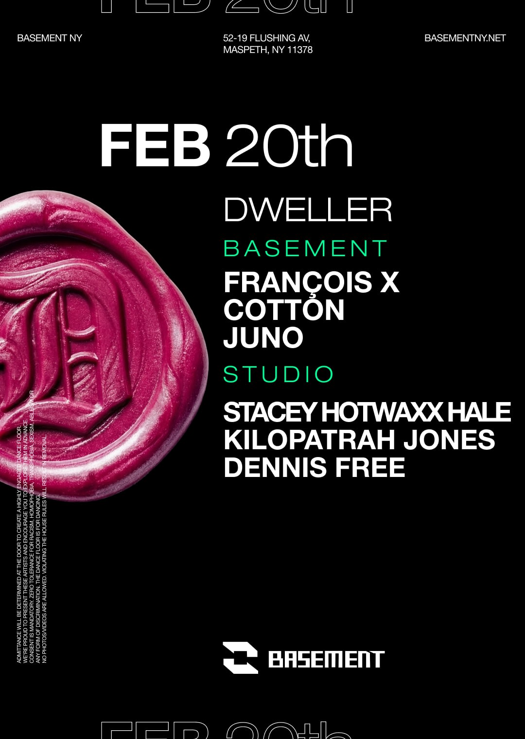 Dweller: François X / Cotton / Juno / Stacey Hotwaxx Hale / Kilopatrah Jones / Dennis Free Cover