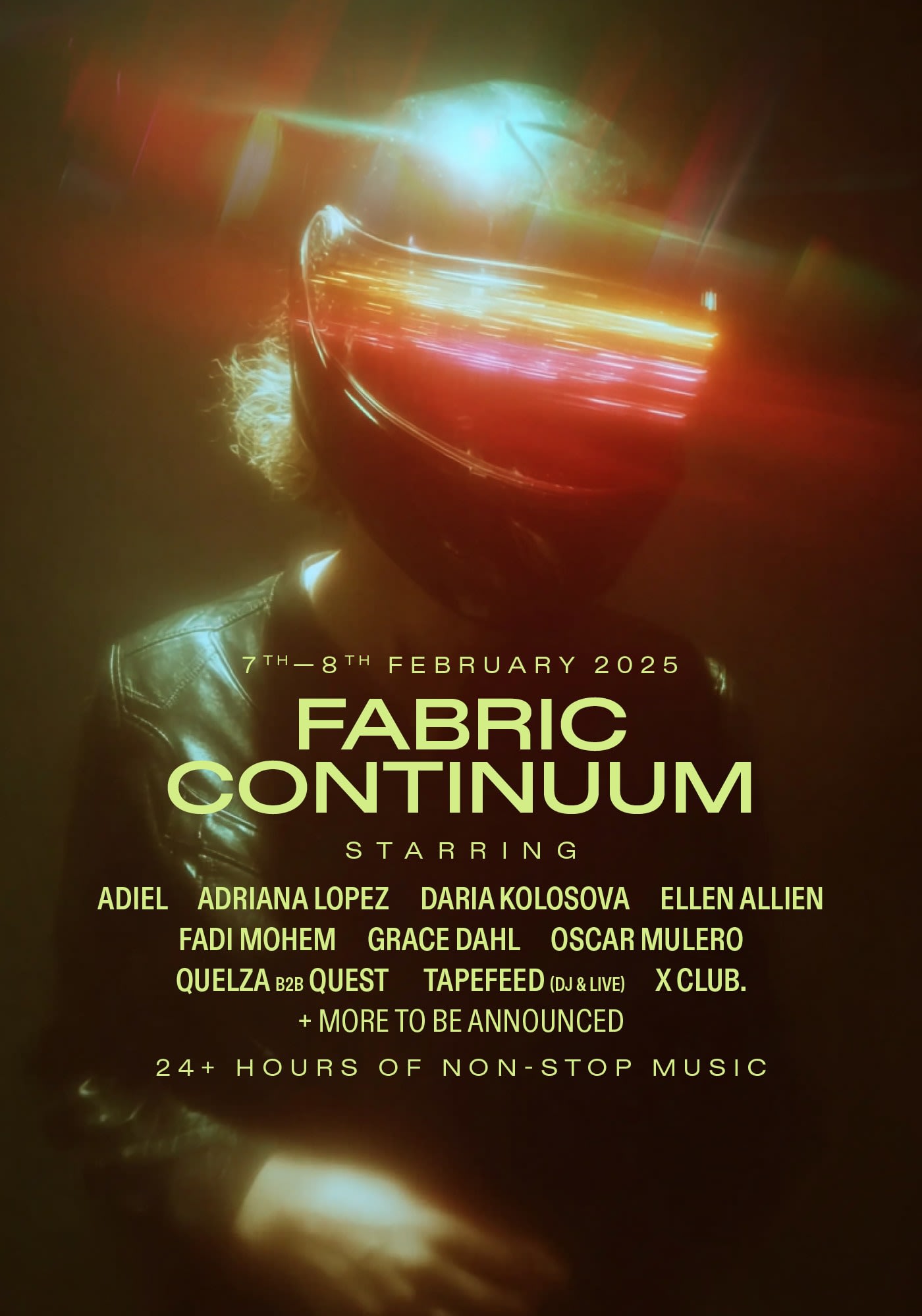 Fabric Continuum: Ellen Allien, Adiel, X Club, Quest B2b Quelza, Daria Kolosova, Fadi Mohem  Cover