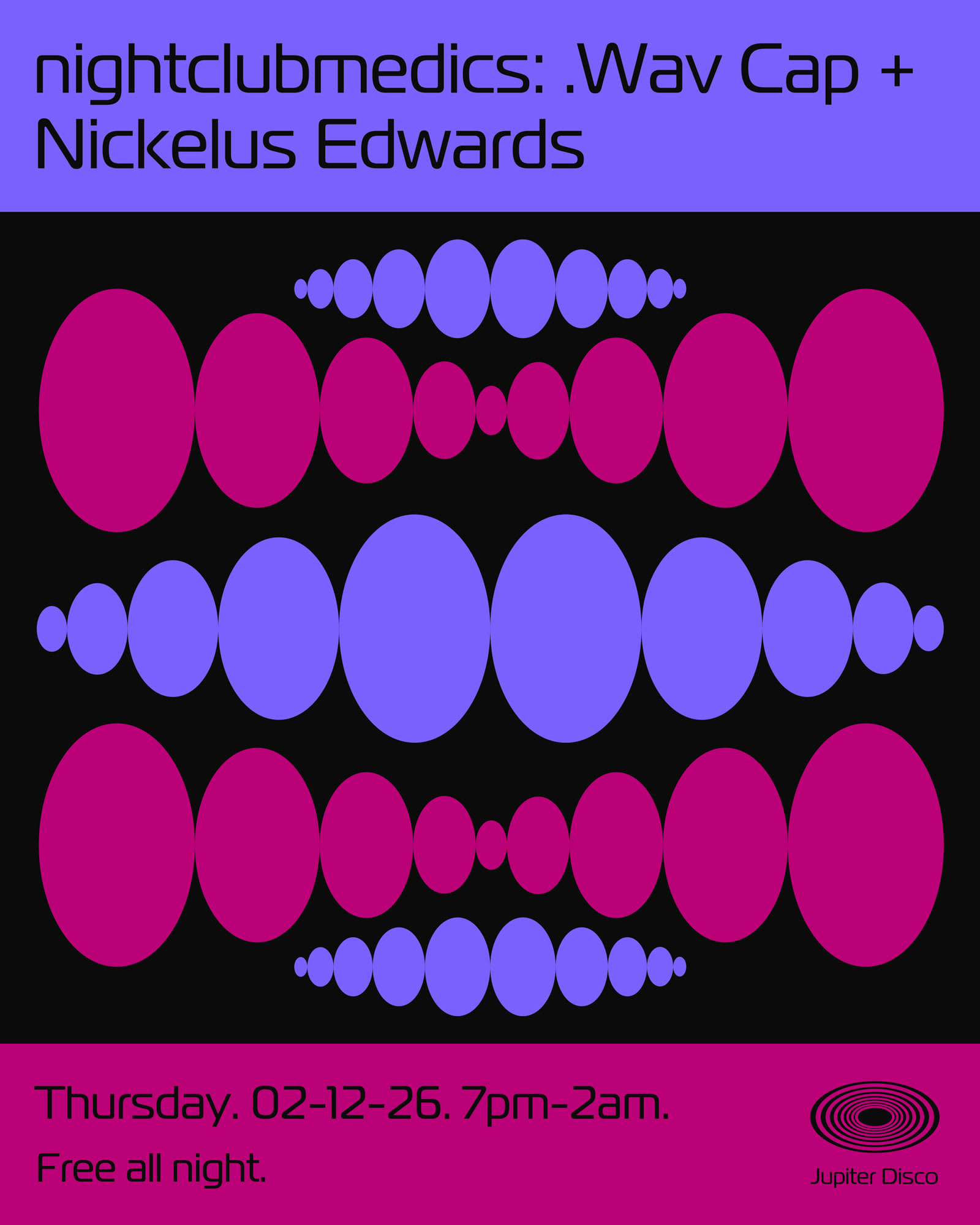 Nightclubmedics: .Wav Cap (Diedforthis, Extra Meesh & Michael S) + Nickelus Edwards  Cover