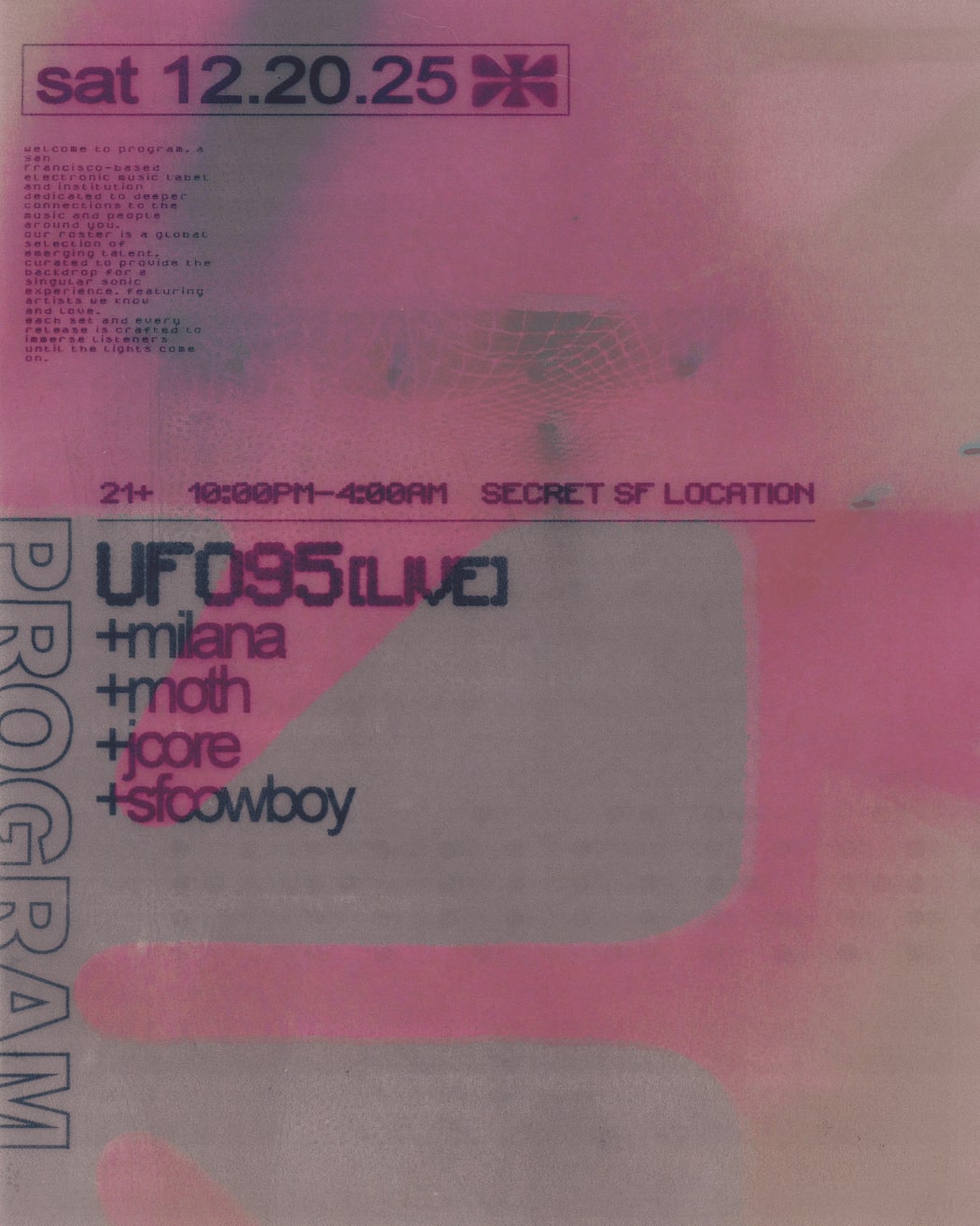 Program: Ufo95 [Live] Cover