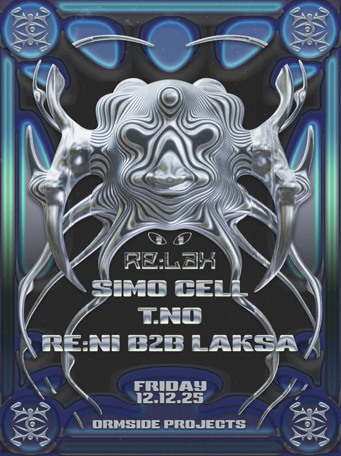 Re:Lax W/ Simo Cell, T.No, Re:Ni B2b Laksa Cover