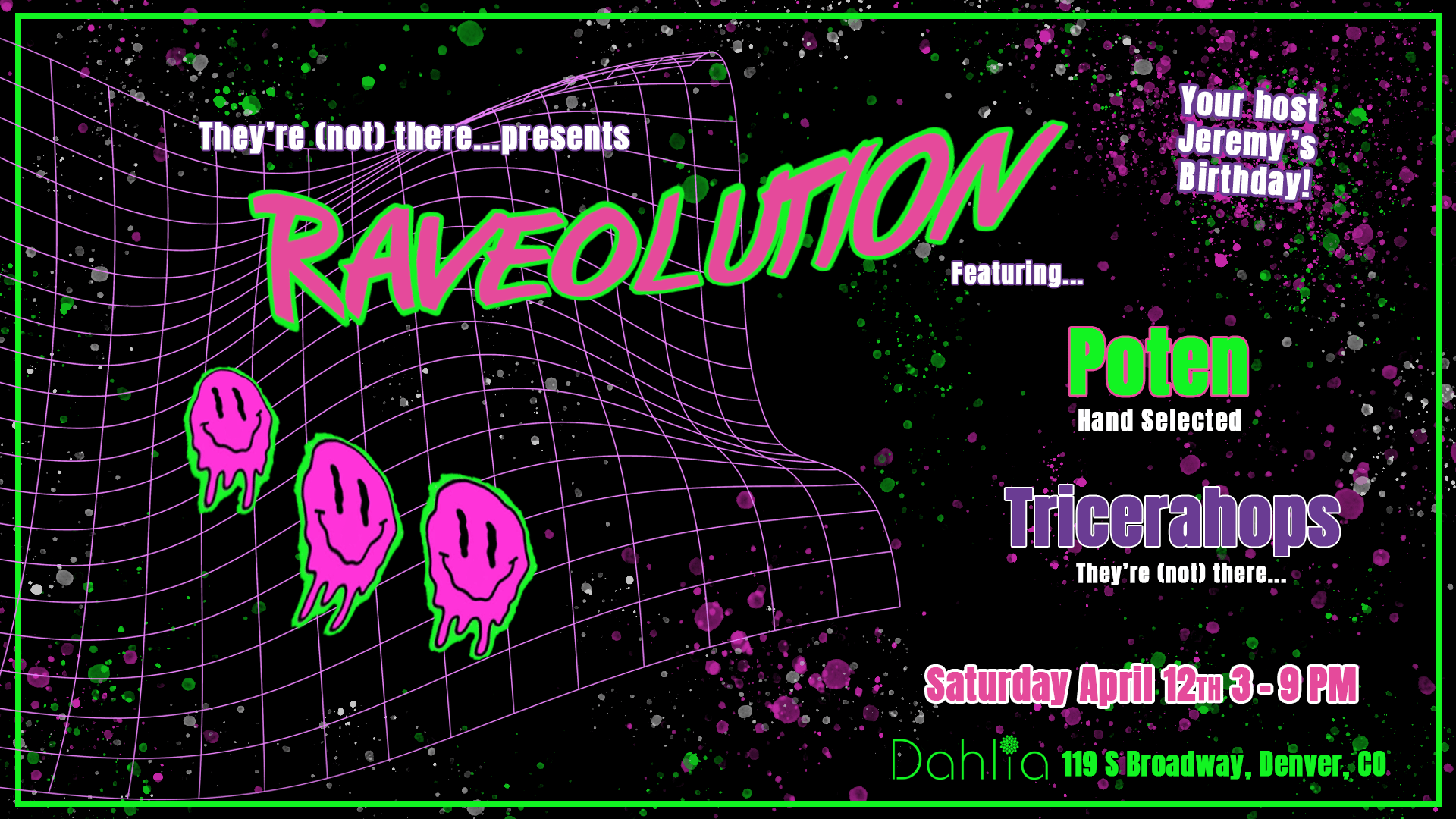They're (Not) There...Raveolution Cover