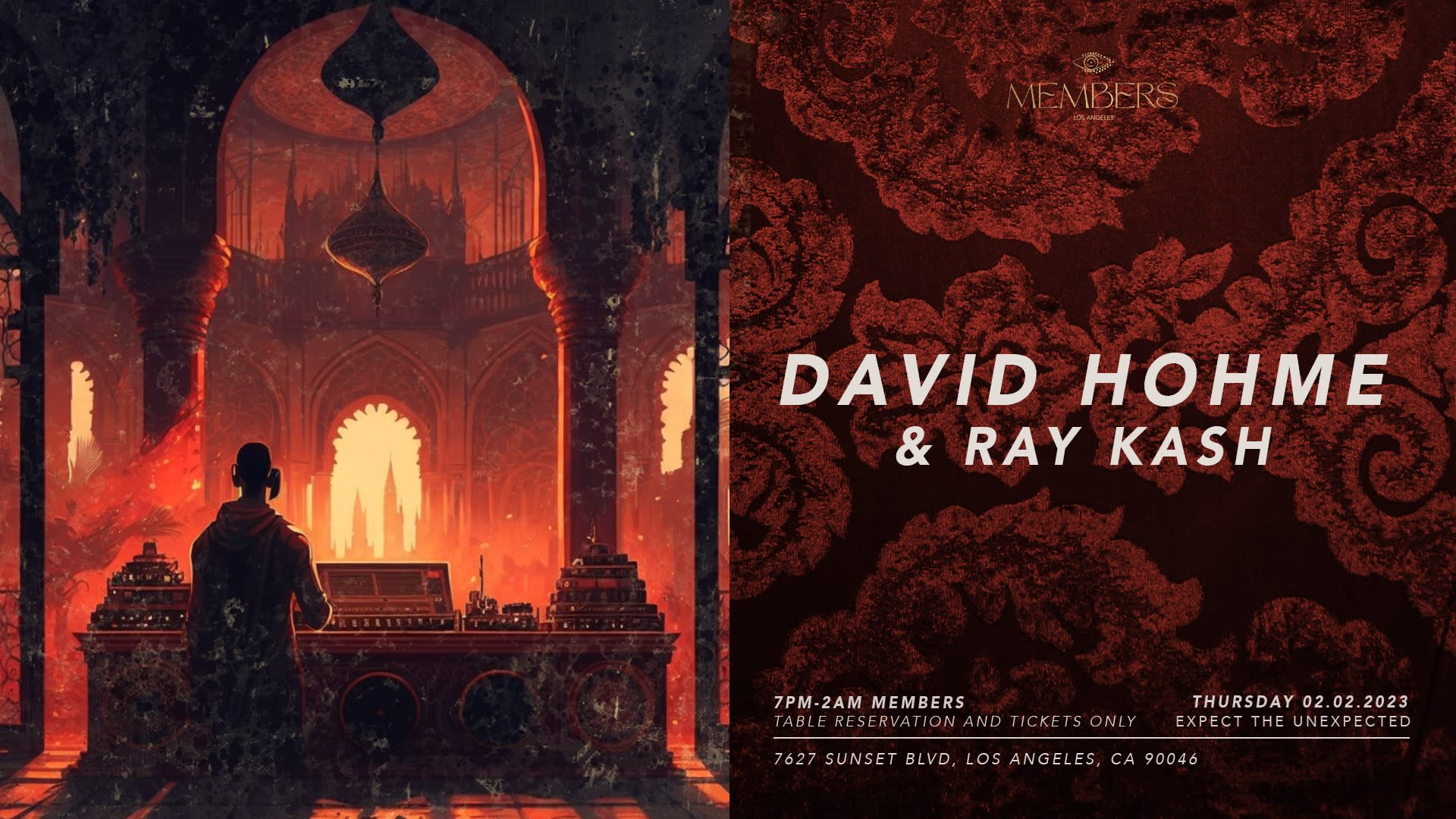 David Hohme & Ray Kash At Members  Cover