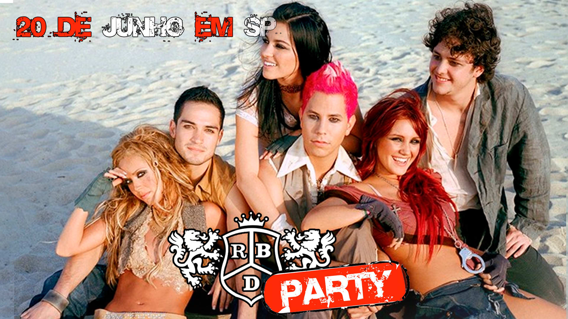 Festa Fandom Apresenta - Rbd Party Em São Paulo 20 De Junho Cover