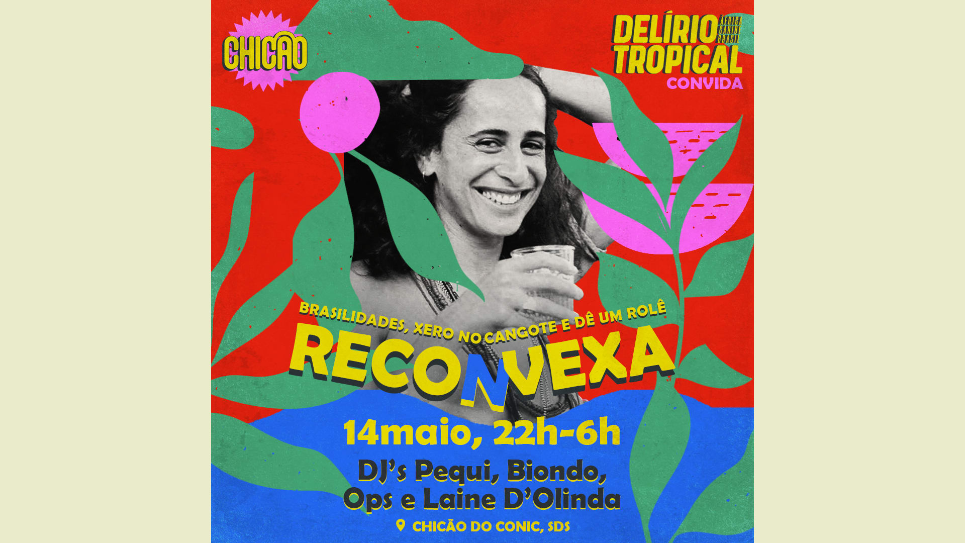 14/05: Delírio Tropical Convida Reconvexa Cover