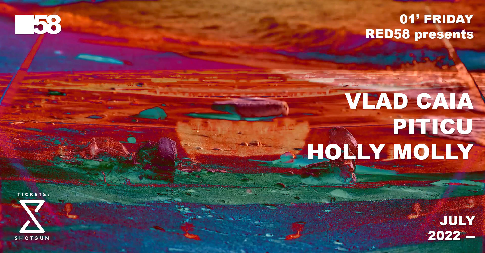 Red58 Presents Vlad Caia / Piticu / Holly Molly Cover