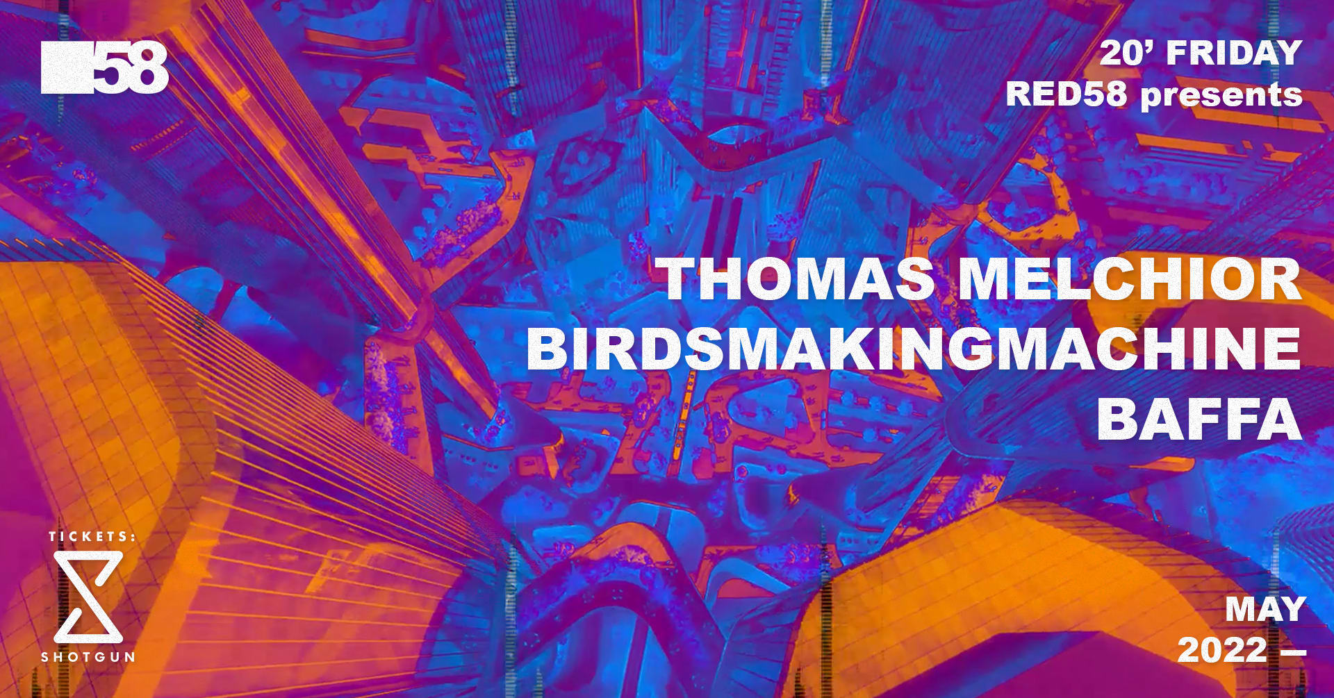 Red58 Presents Thomas Melchior / Birdsmakingmachine / Baffa Cover